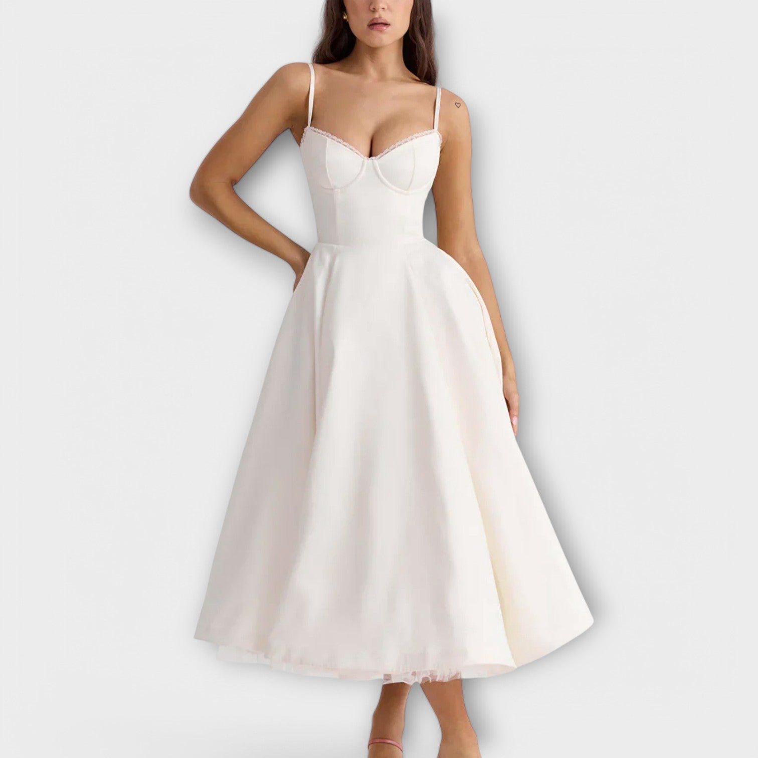 Mélie – Lightweight Summer Dress with Corset Detail