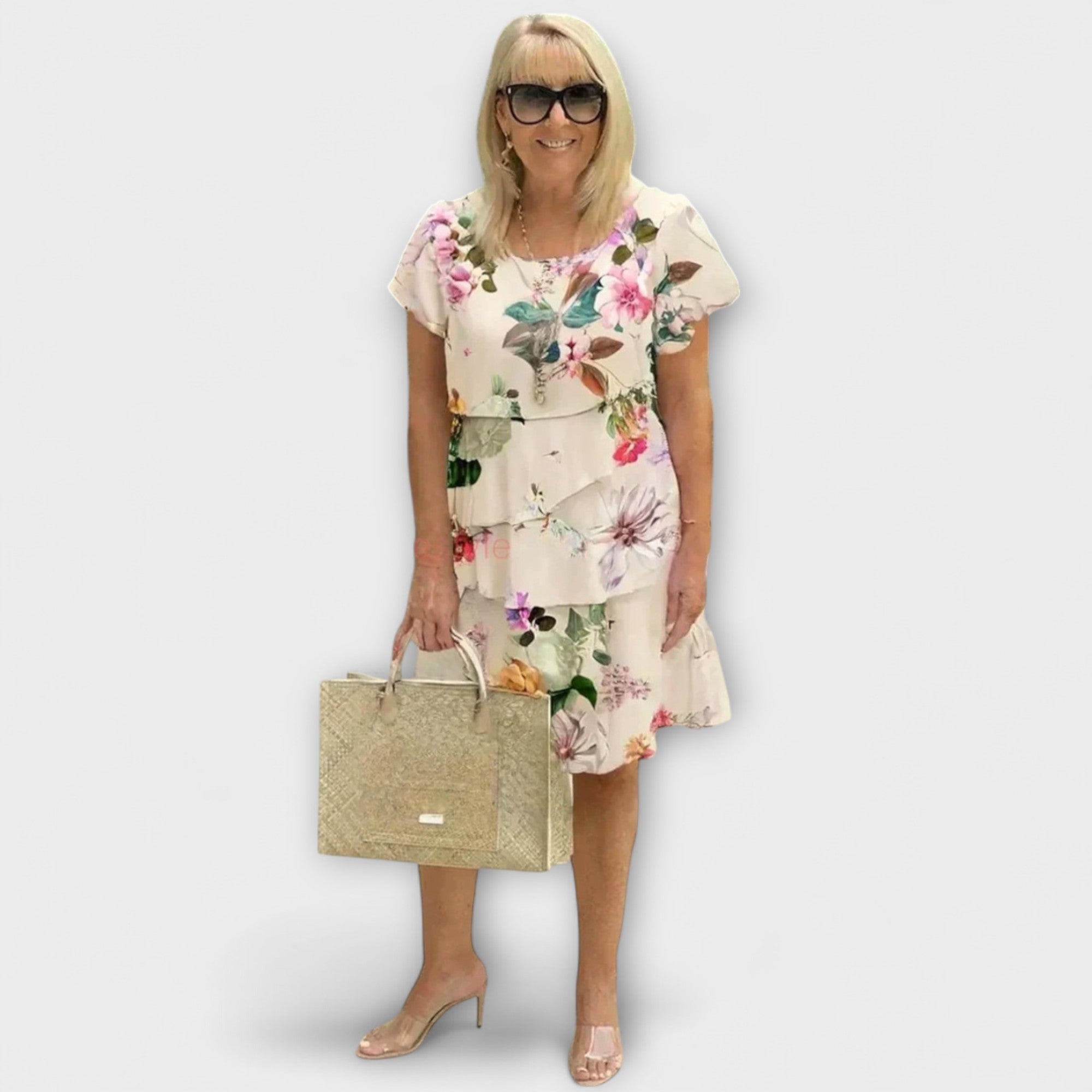 Lillian - Floral Elegant Dress