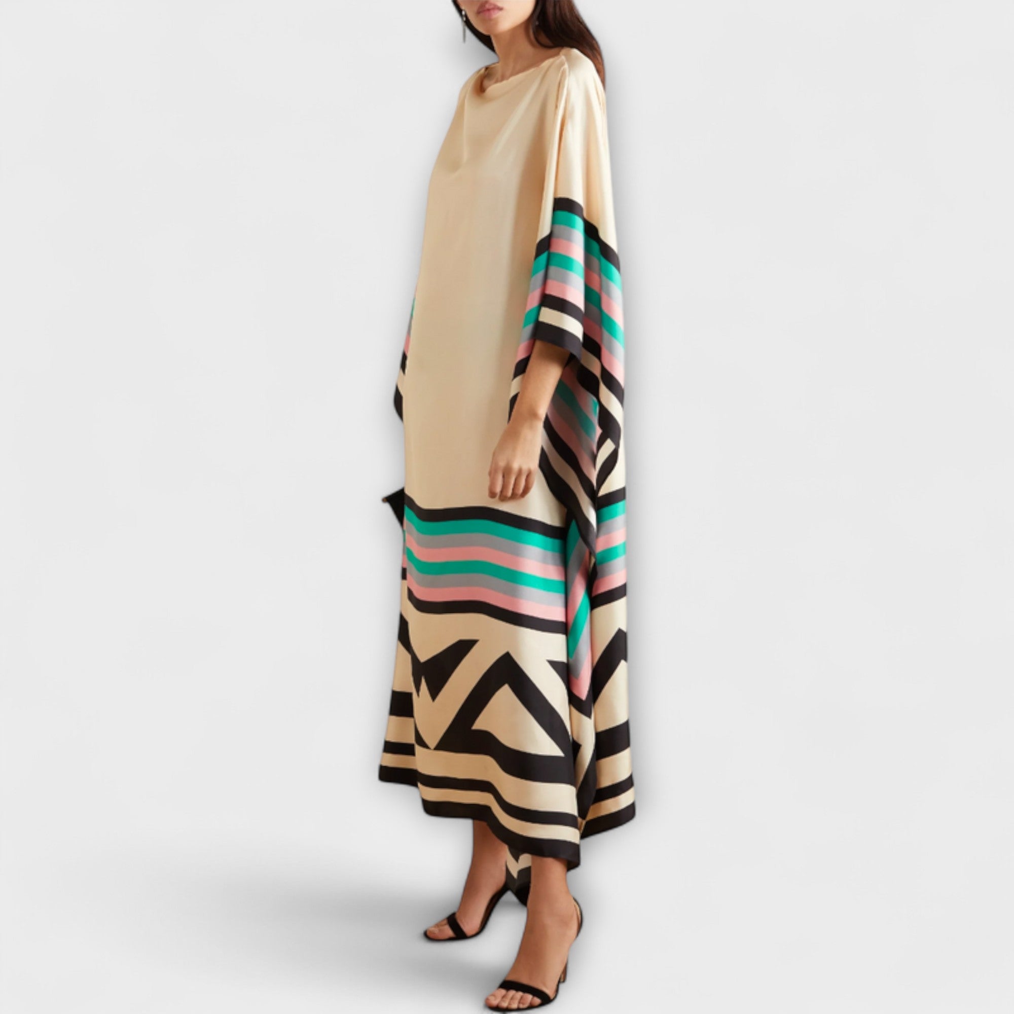 Elenora - Locker fit geometric kaftan