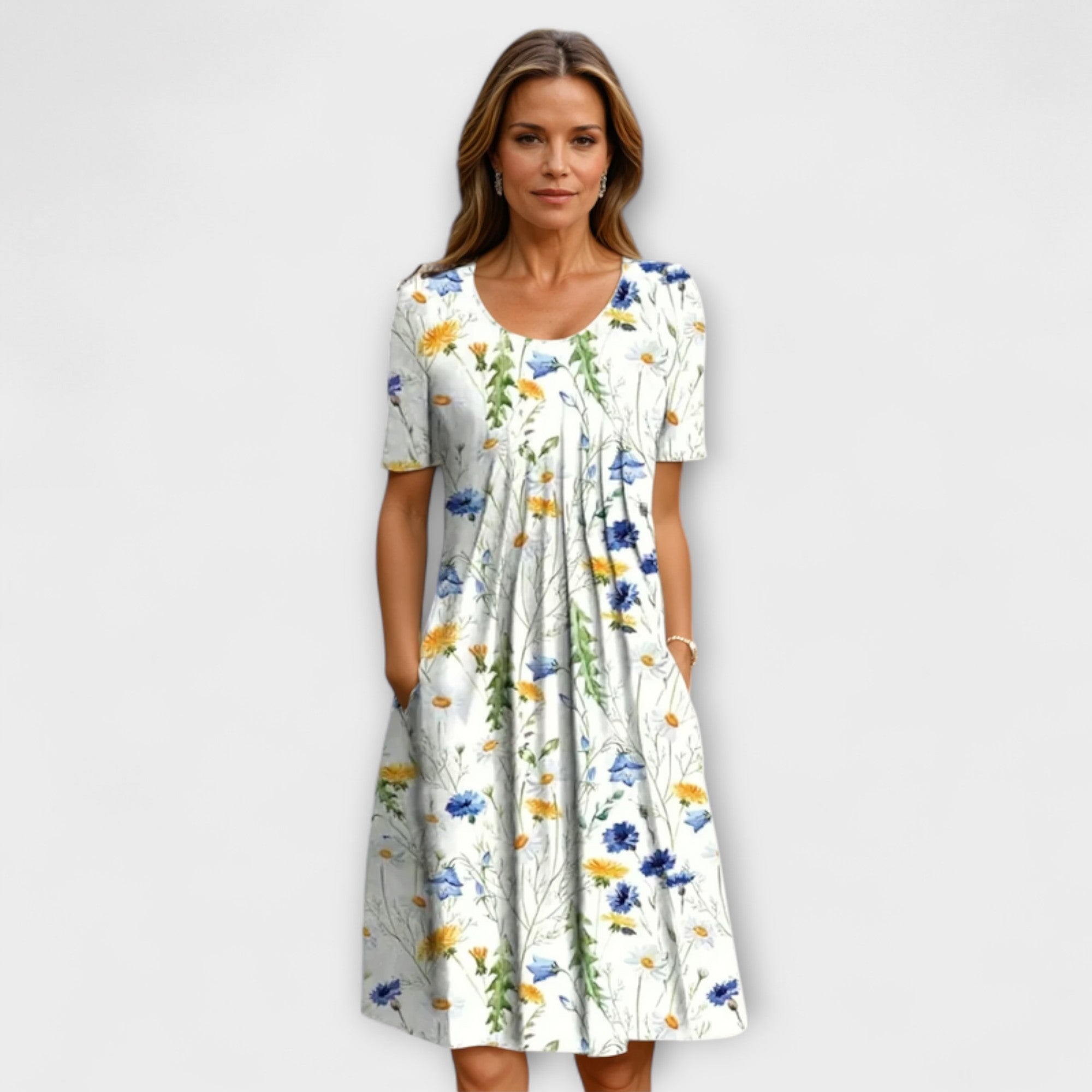 Candice - Stylish Dress with Tummy Control