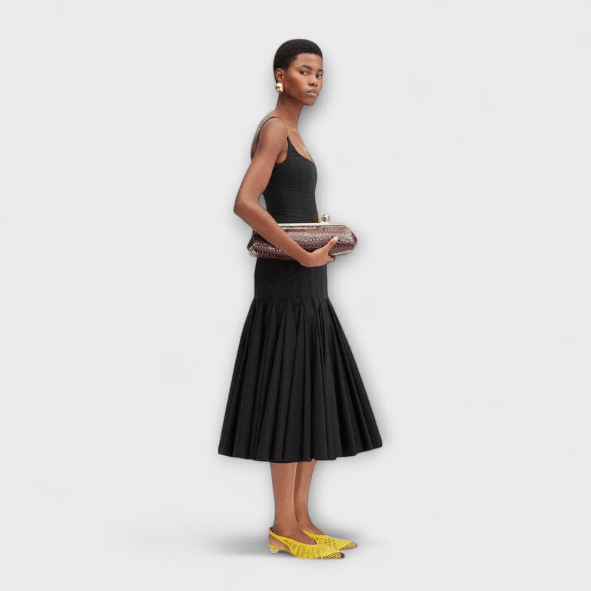 Cassie - Agave-Inspired Midi Dress