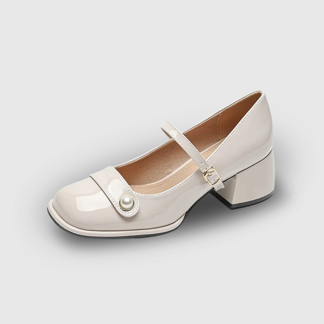 Chunky Heel Design Mary Janes