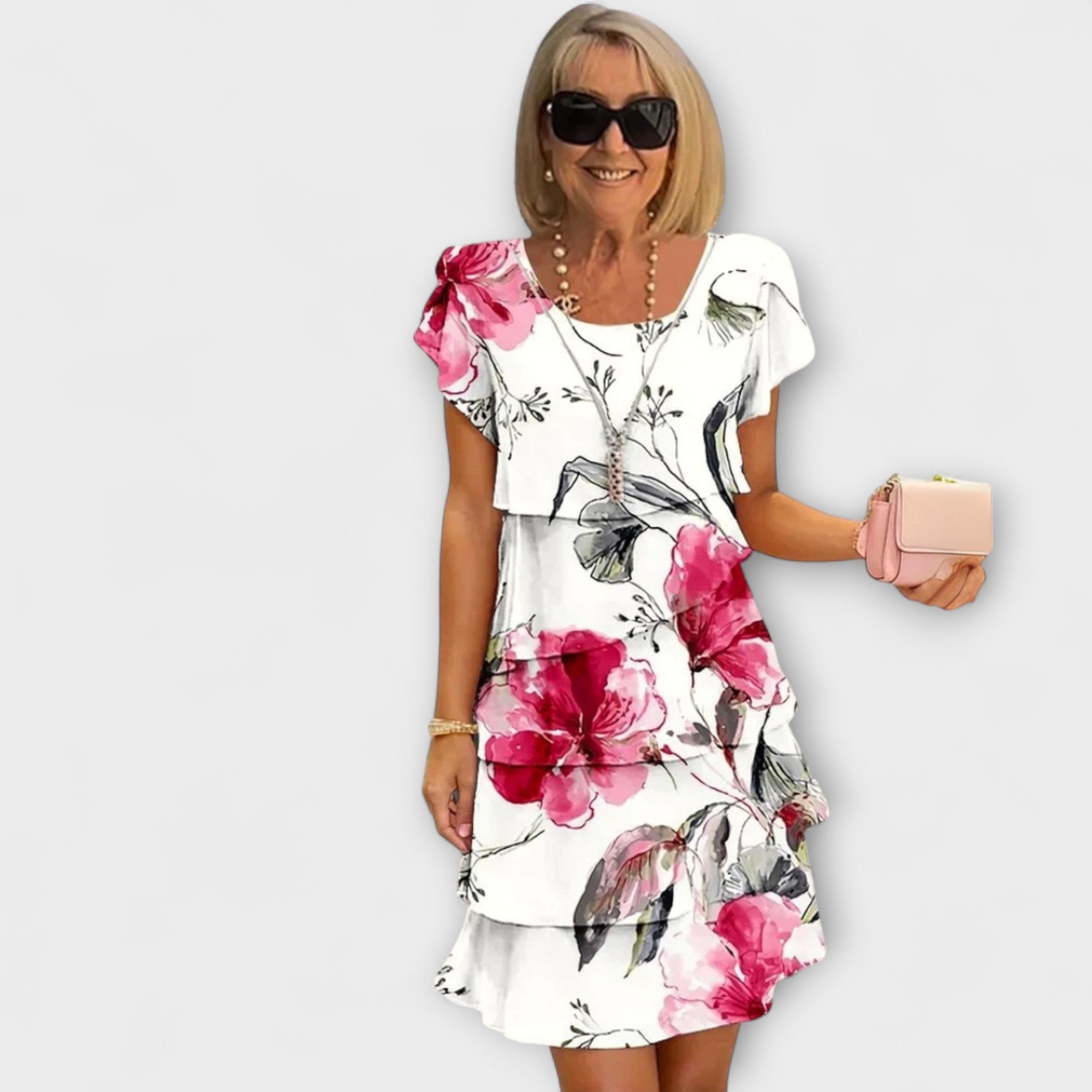 Lillian - Floral Elegant Dress