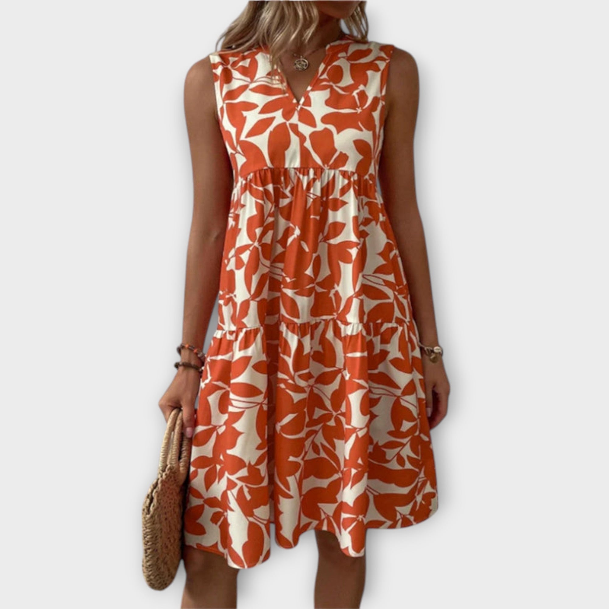 Tasha - Floral Flowing Dress