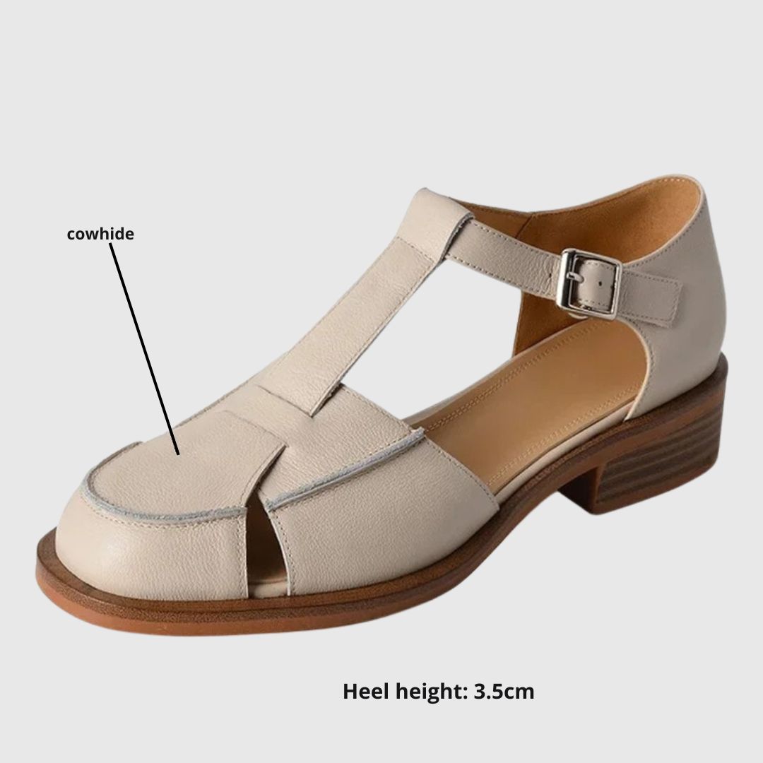 Summer Leather Mary Janes