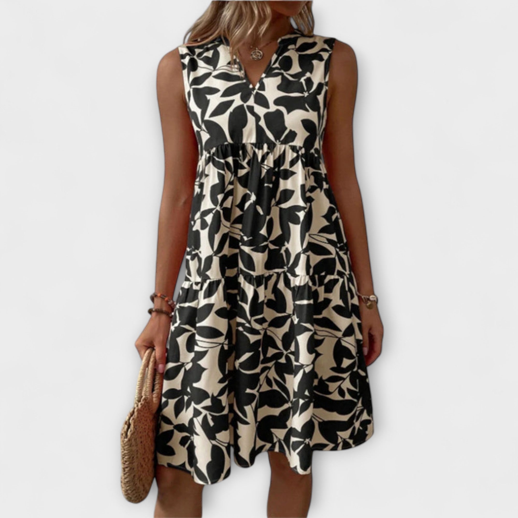 Tasha - Floral Flowing Dress