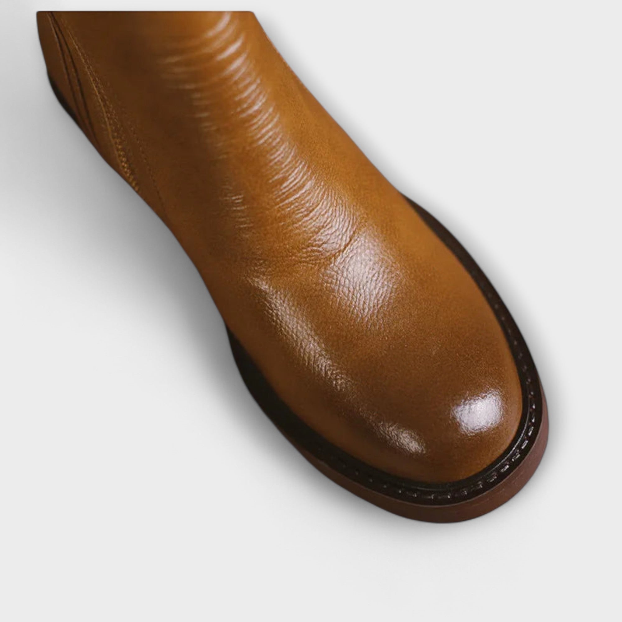 Milana – Women’s Leather Mid-Heel Boots