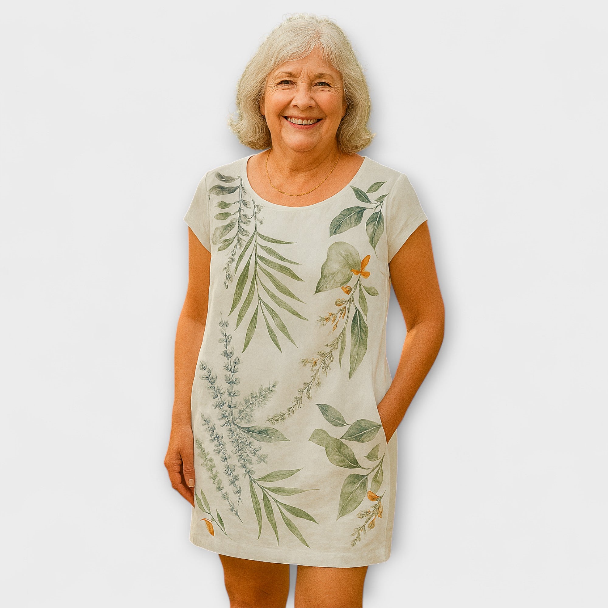 Ranya – Elegant Linen Dress