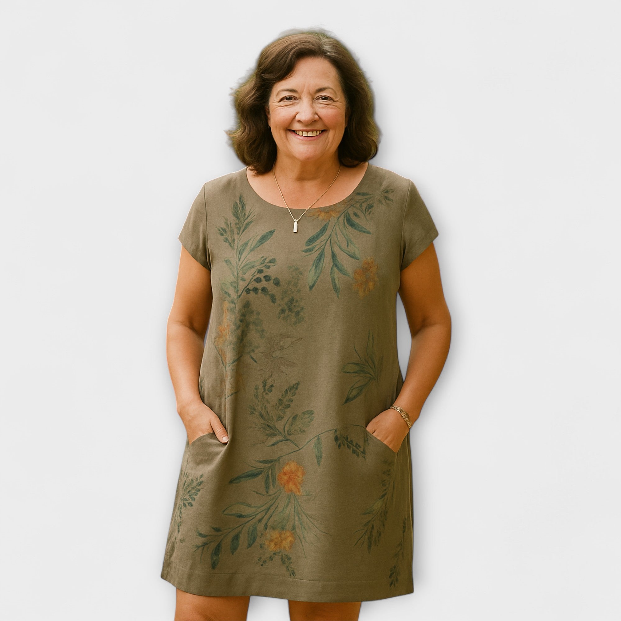 Ranya – Elegant Linen Dress