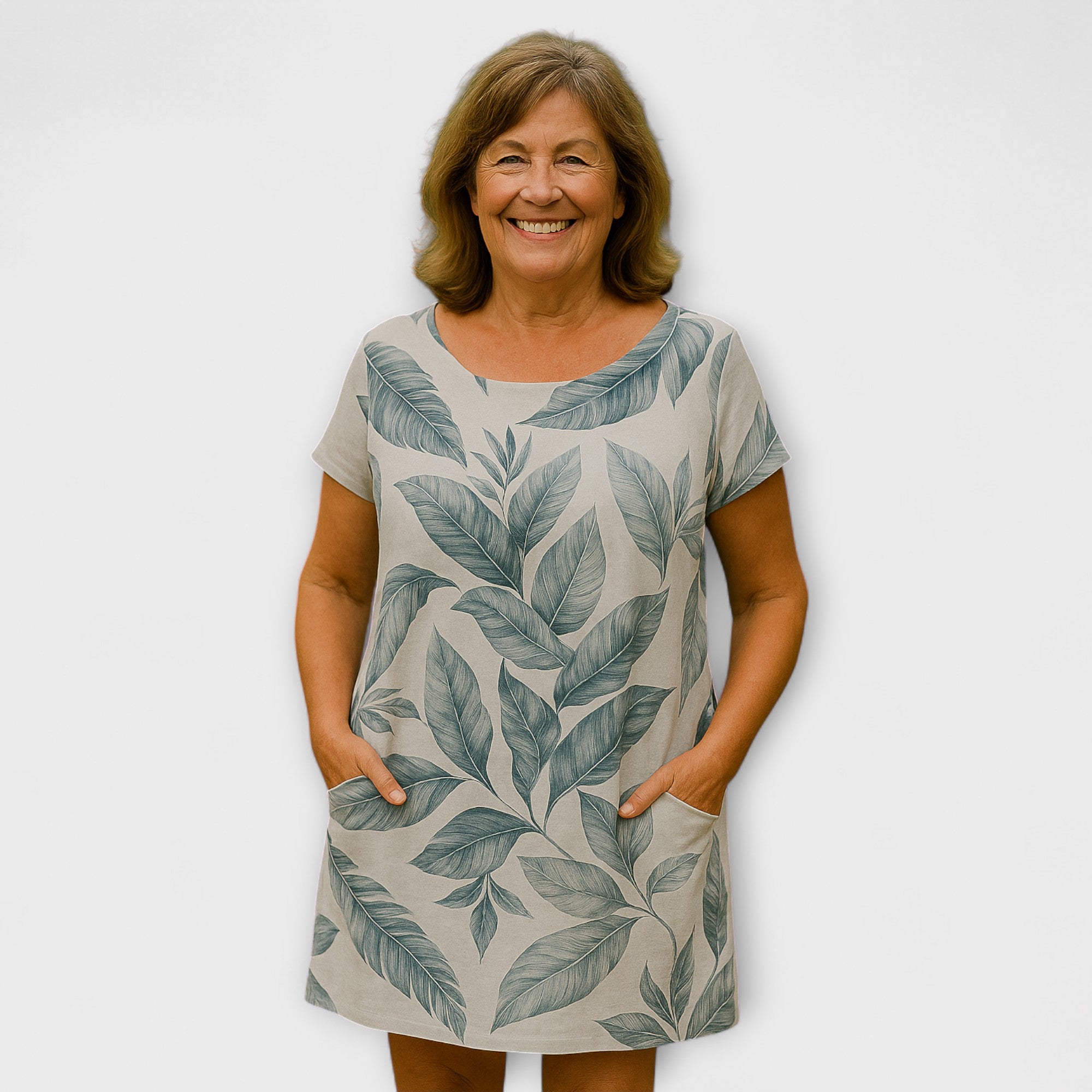 Ranya – Elegant Linen Dress