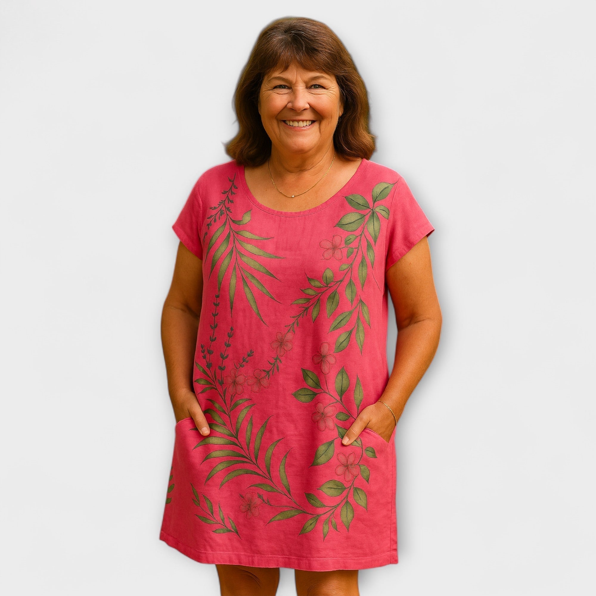 Ranya – Elegant Linen Dress