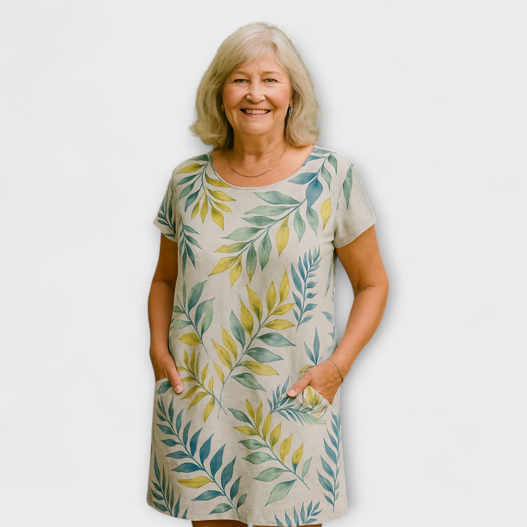 Ranya – Elegant Linen Dress