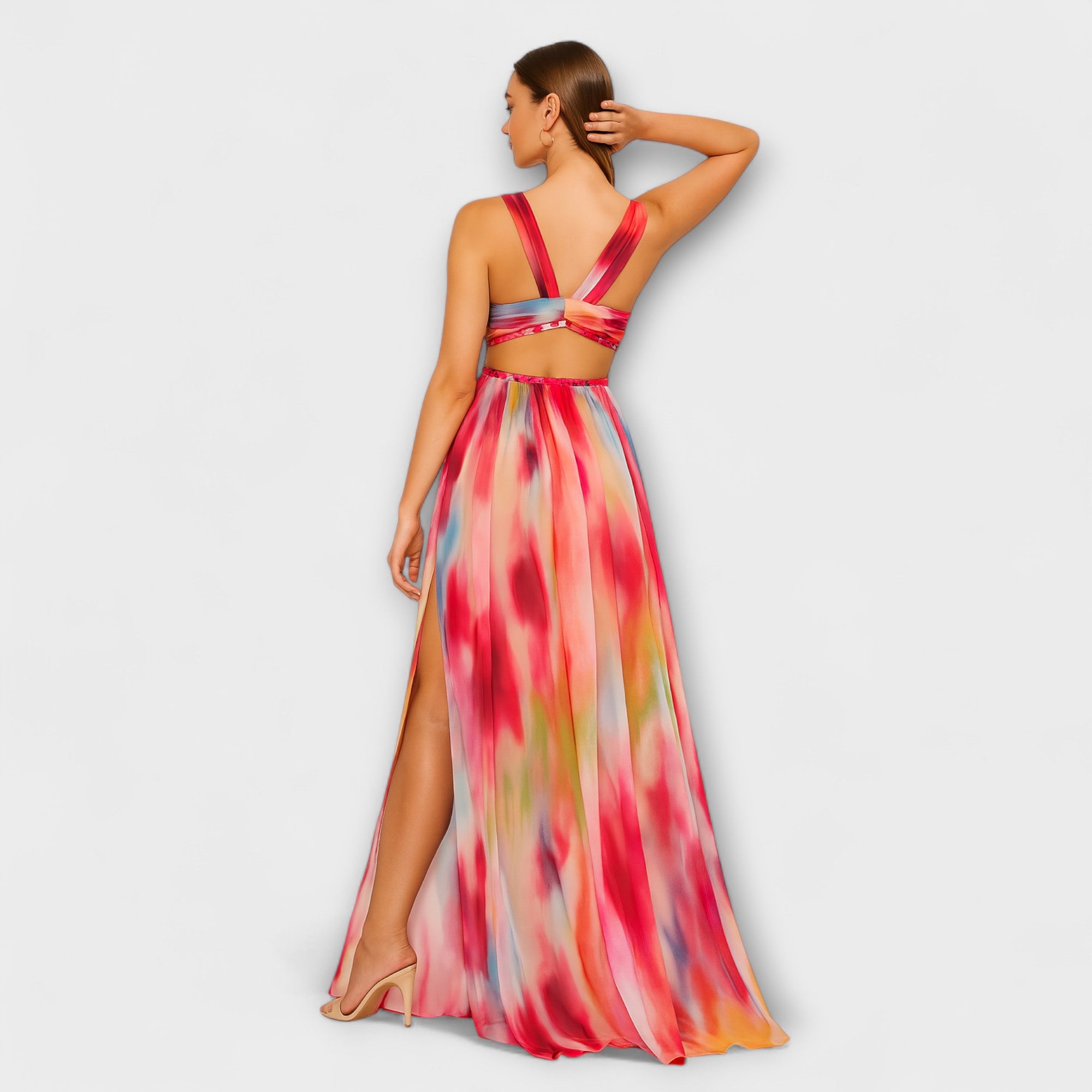 Freya - Painted Maxi Dress
