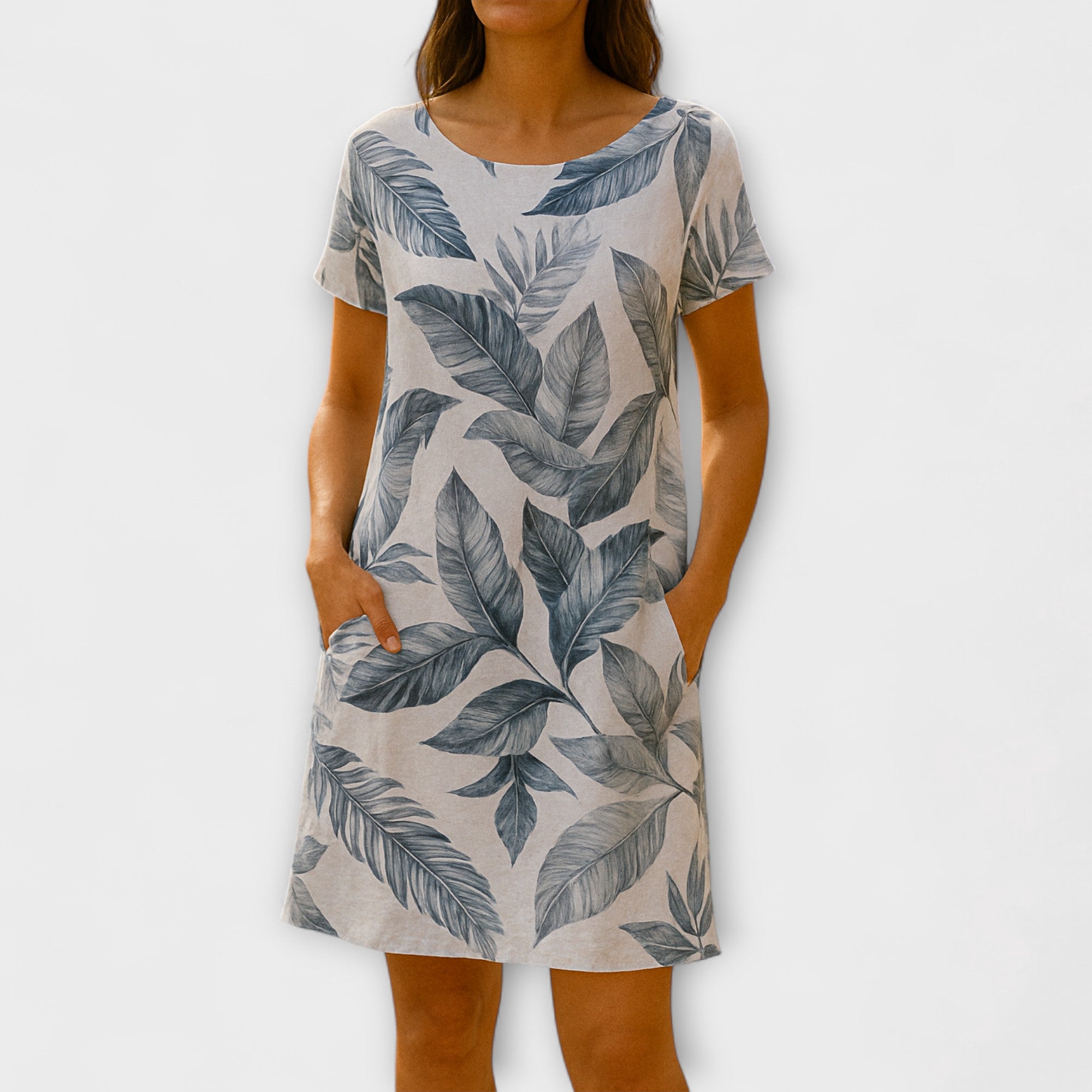 Ranya – Elegant Linen Dress