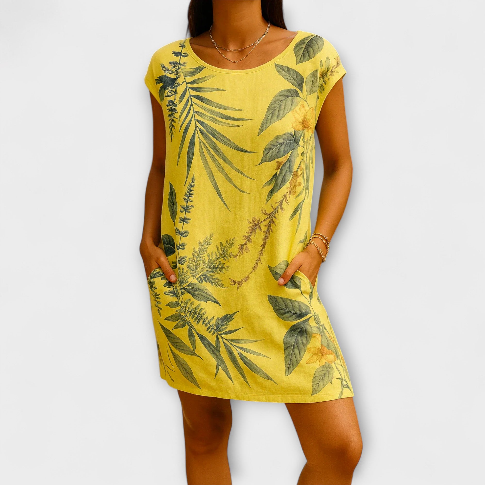 Ranya – Elegant Linen Dress