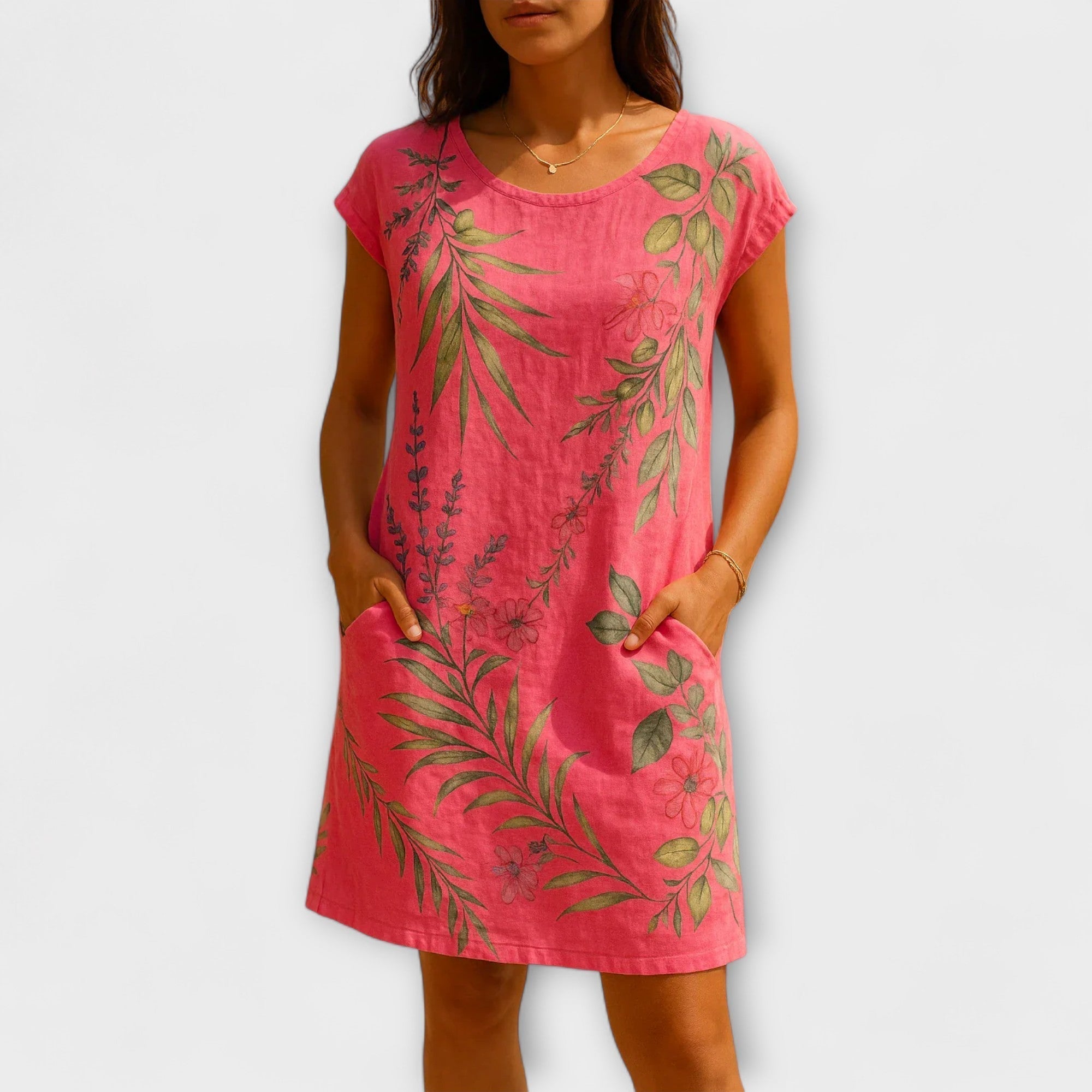 Ranya – Elegant Linen Dress