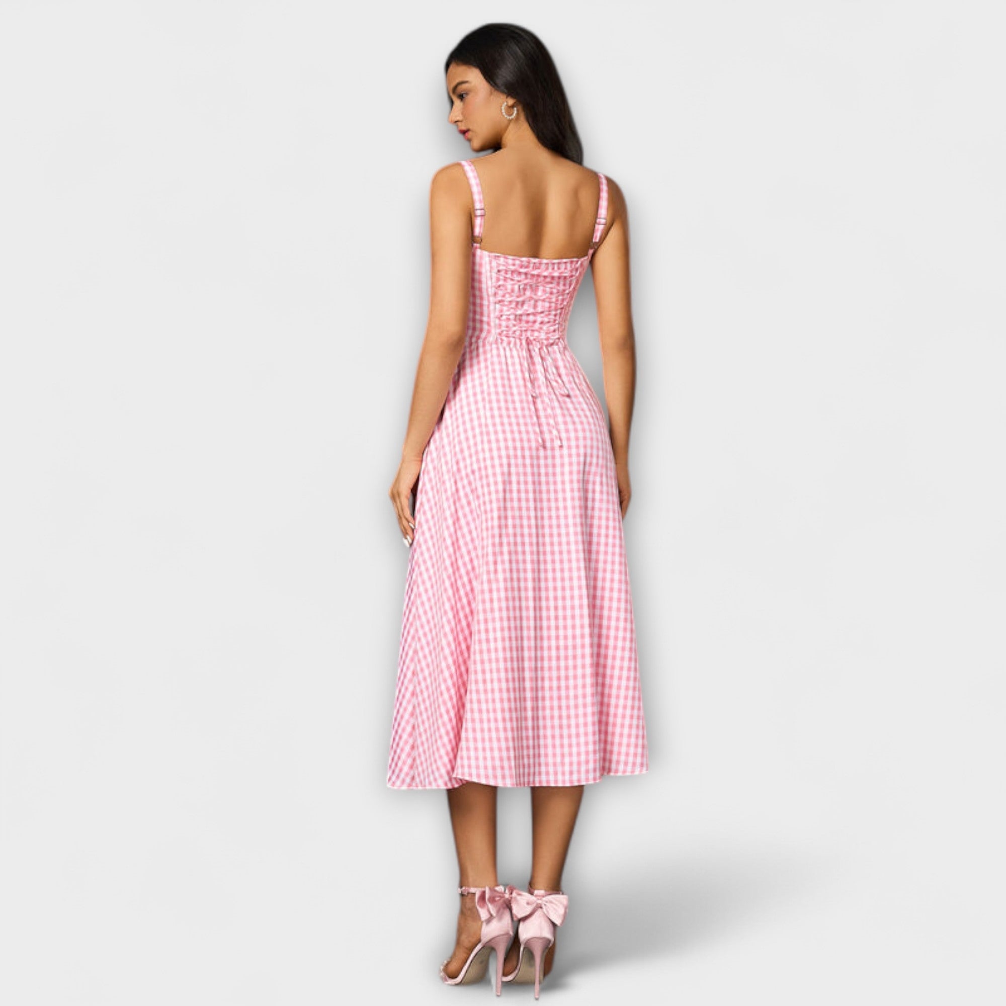 Hope - Ruffled Top Dress with Slit Detail