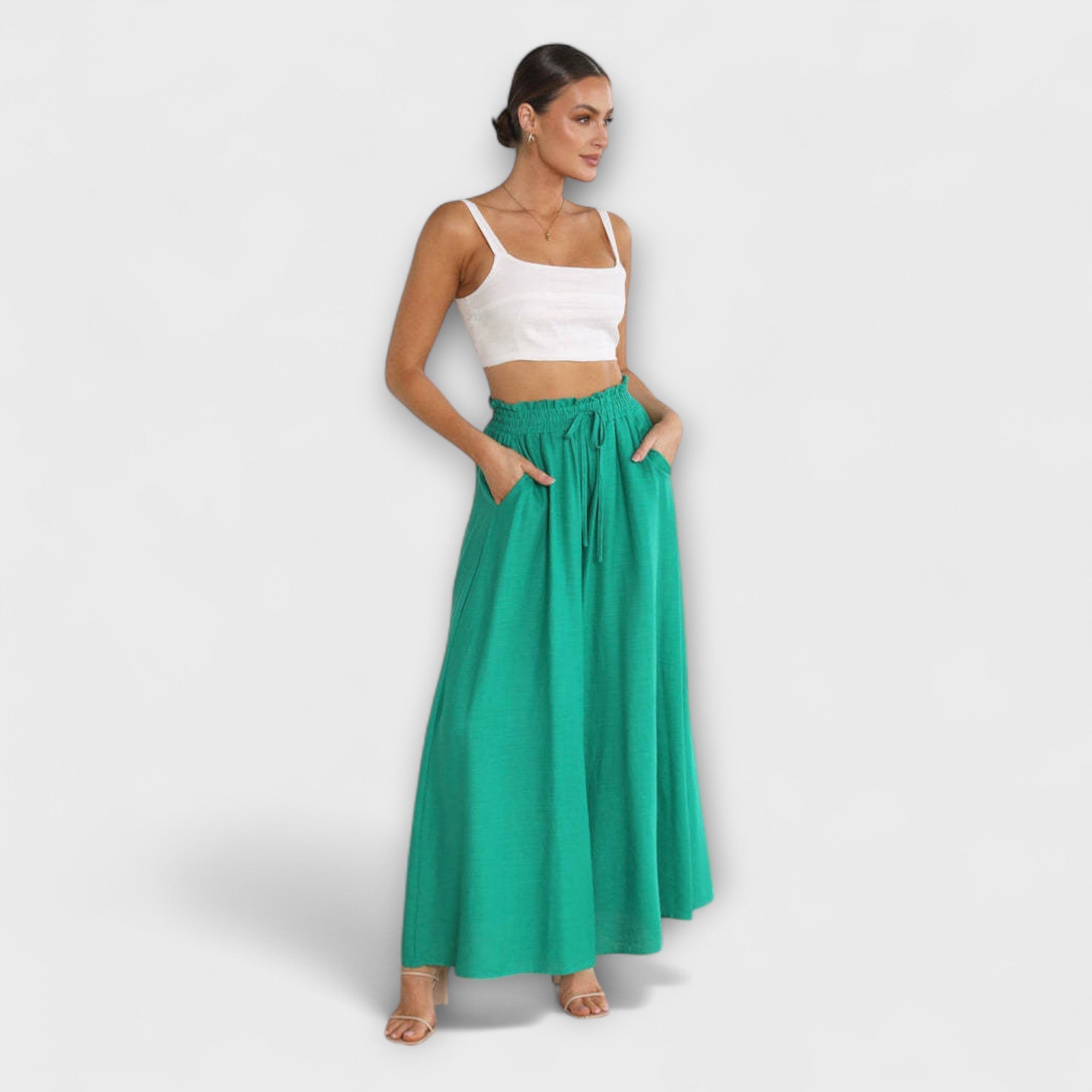 Oralith - Comfortable Pleated Trousers