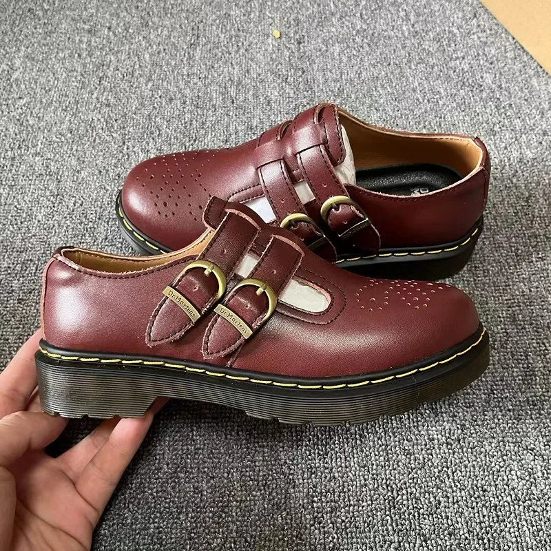 Double Buckle Summer Shoes