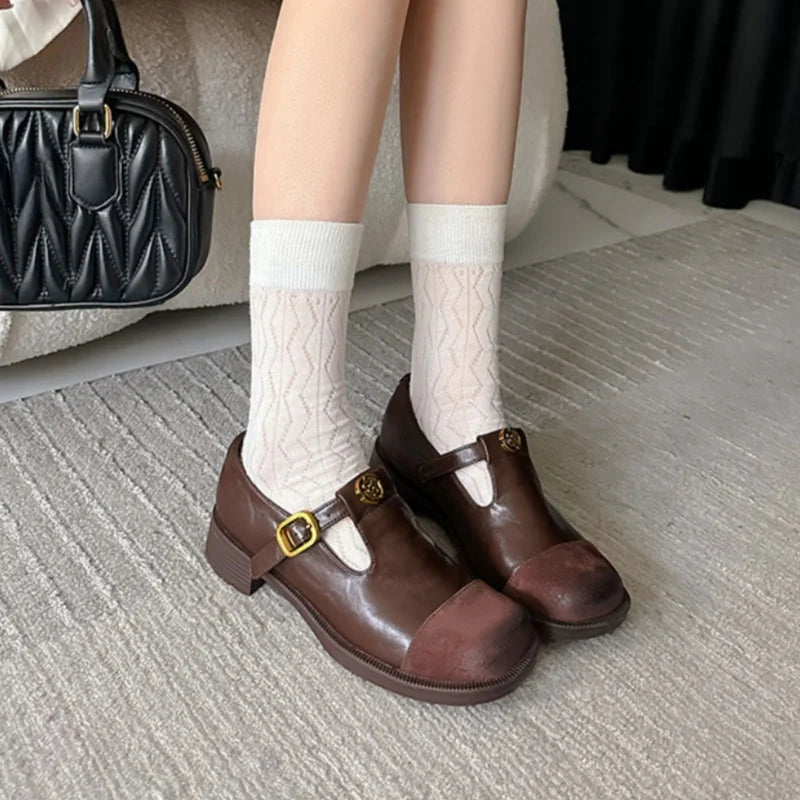 Leather Comfy Shoes