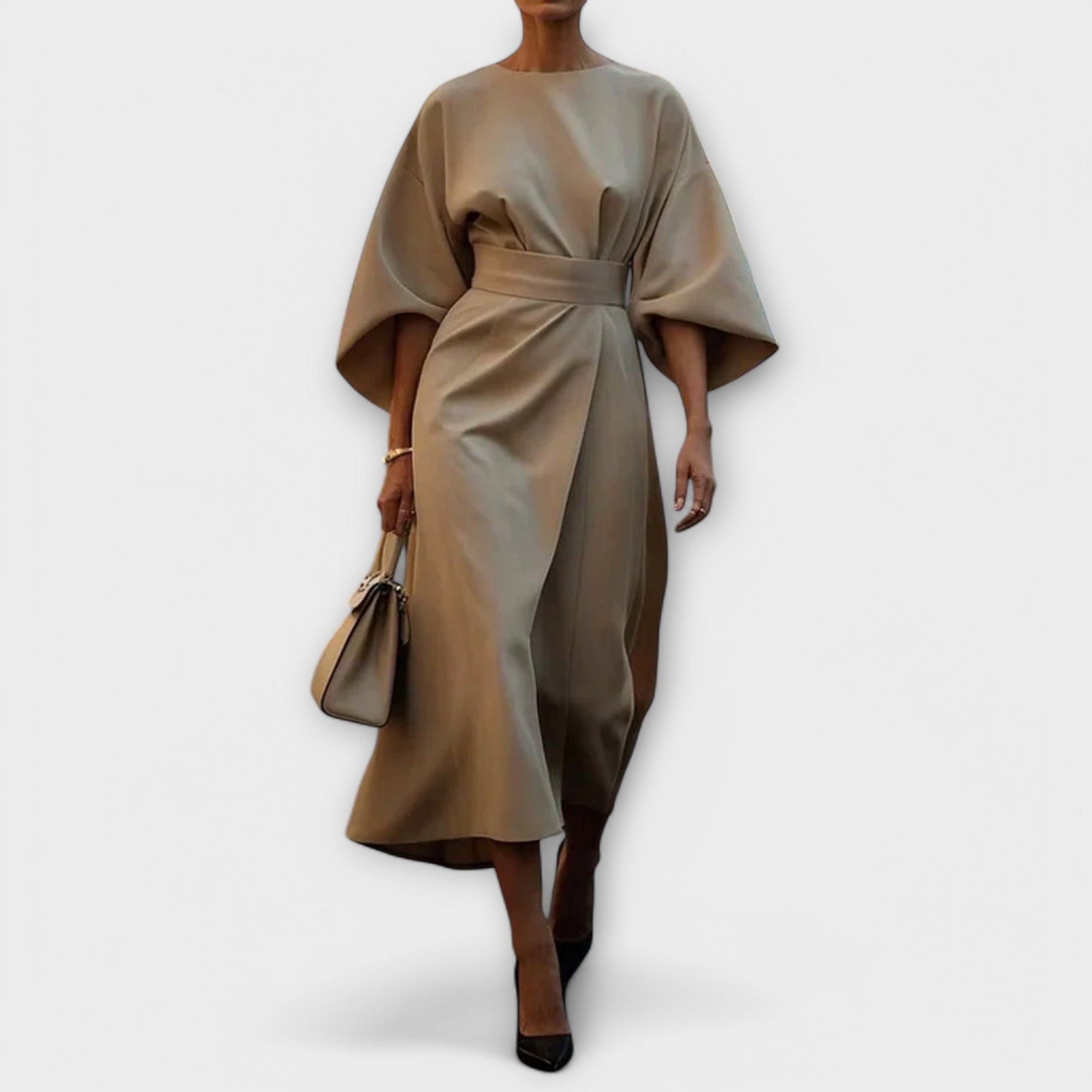 Eline - Elegant dress with sleeves
