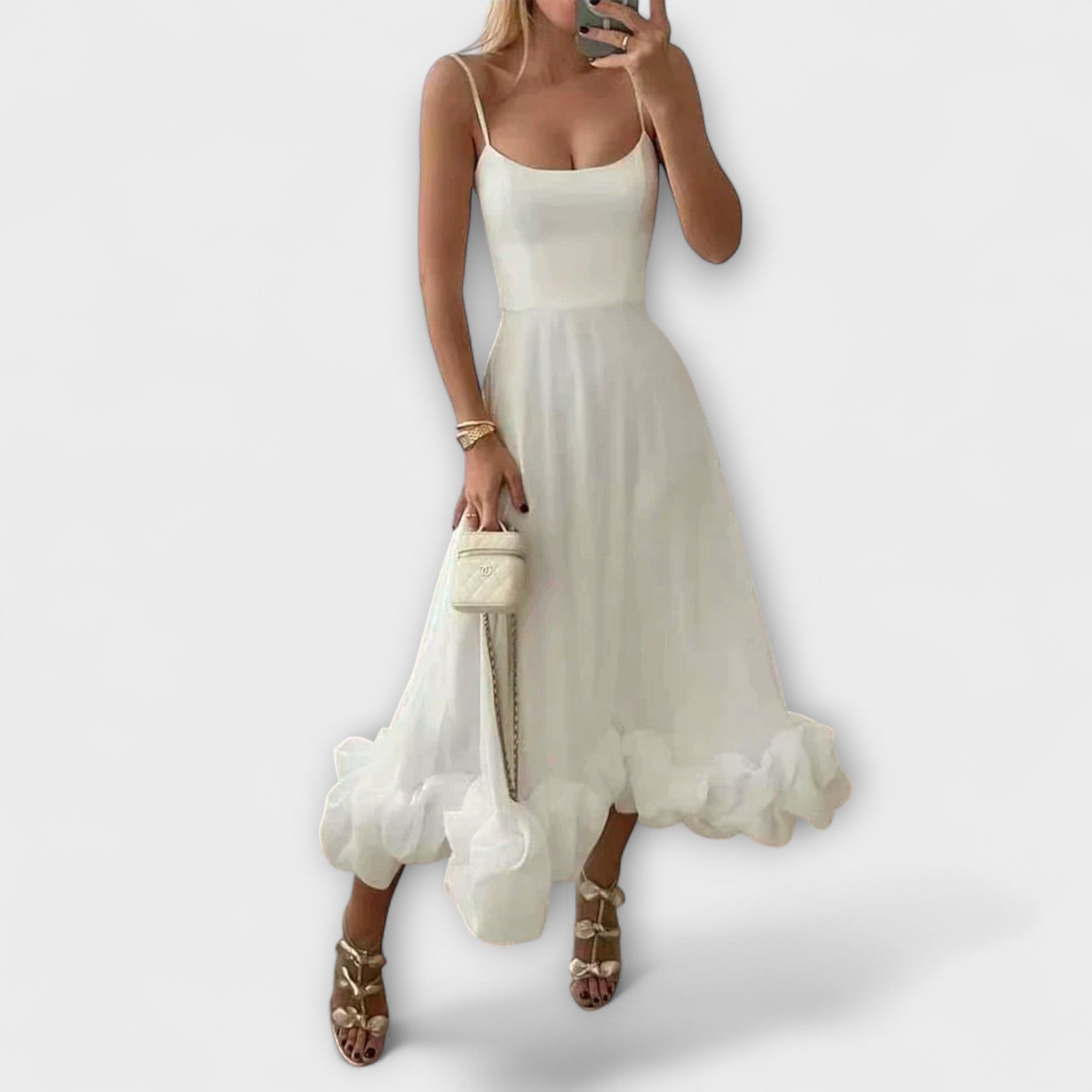Lily - Festive Midi Dress