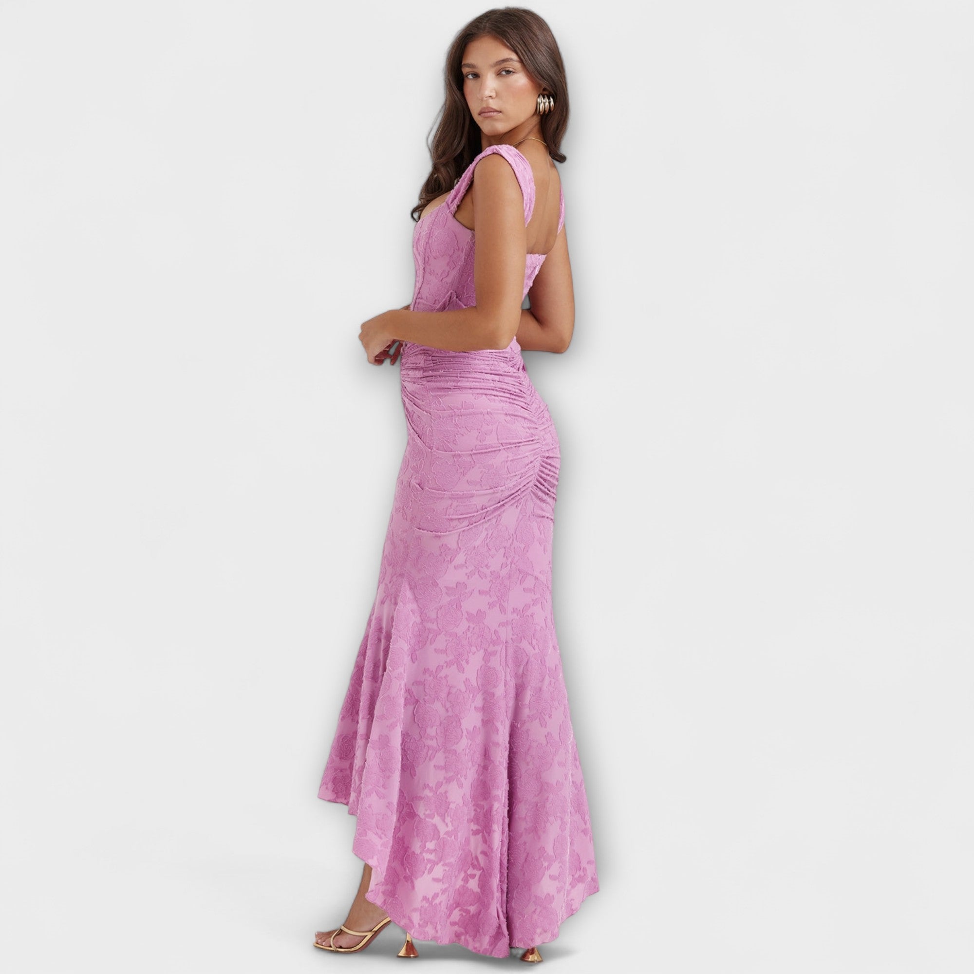 Renske - Long Dress with Elegant and Refined Corset