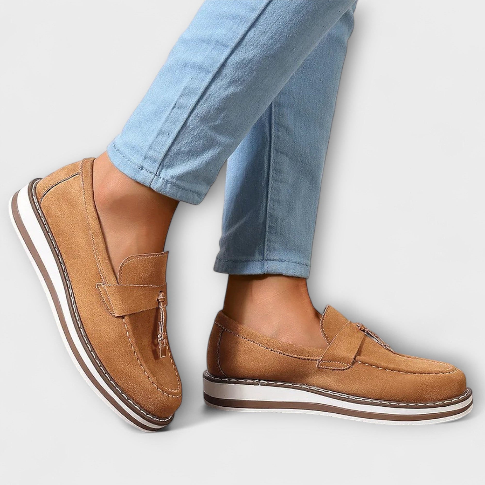 Halo – Casual Slippers with Round Toe