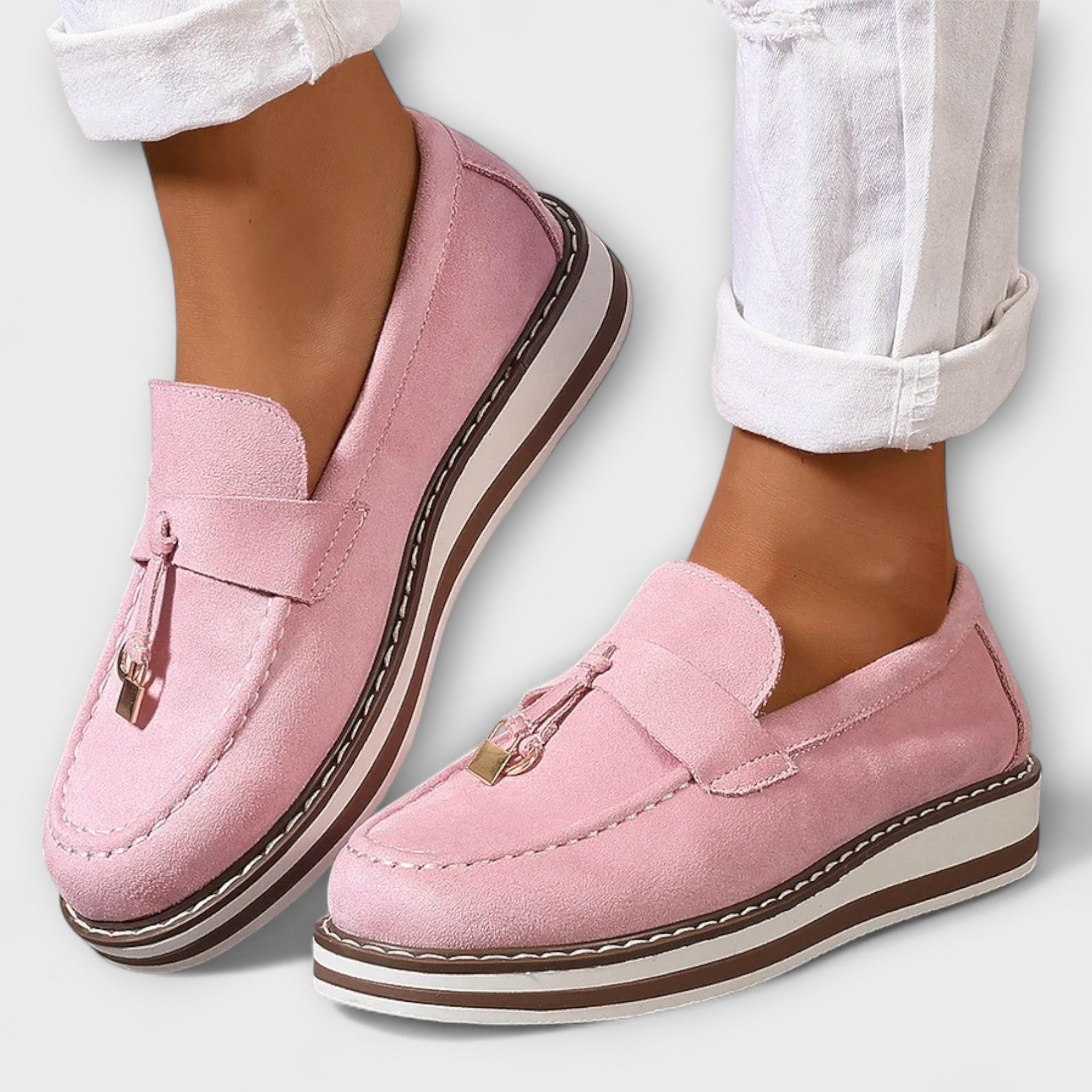 Halo – Casual Slippers with Round Toe