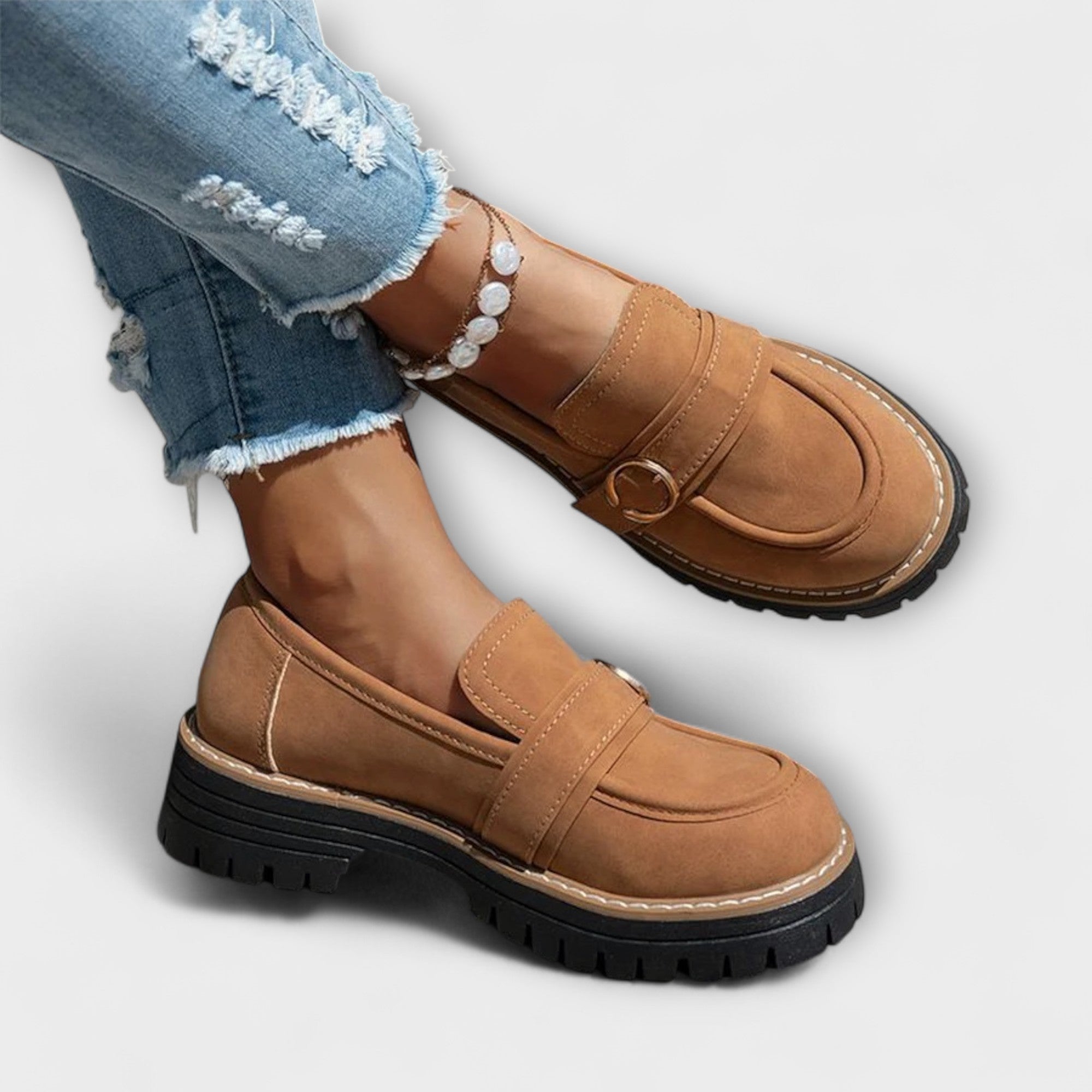 Poet – Casual Slippers with Round Toe