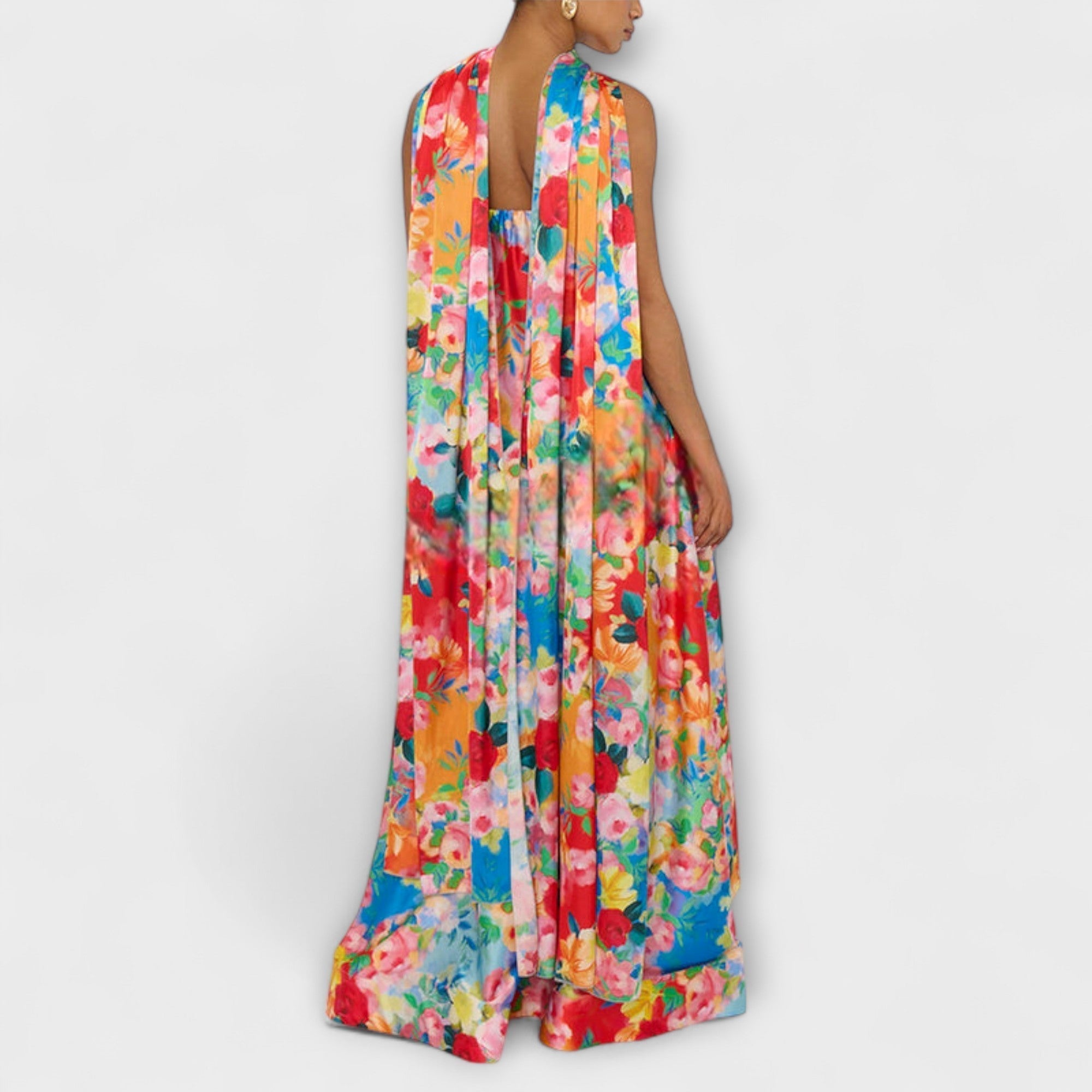 Harlow - Off-Shoulder Floral Maxi Dress
