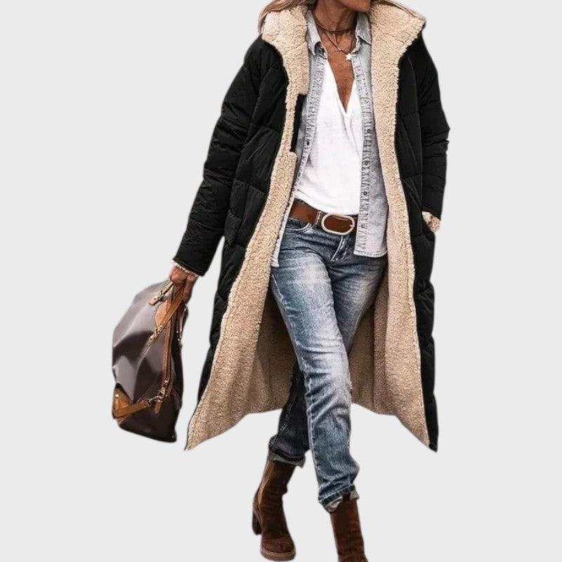 Kora - Cozy Fur-Lined Coat