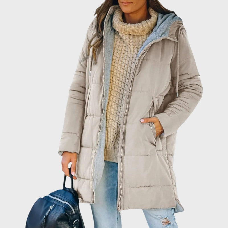 Yila – Women’s Casual Hooded Puffer Jacket