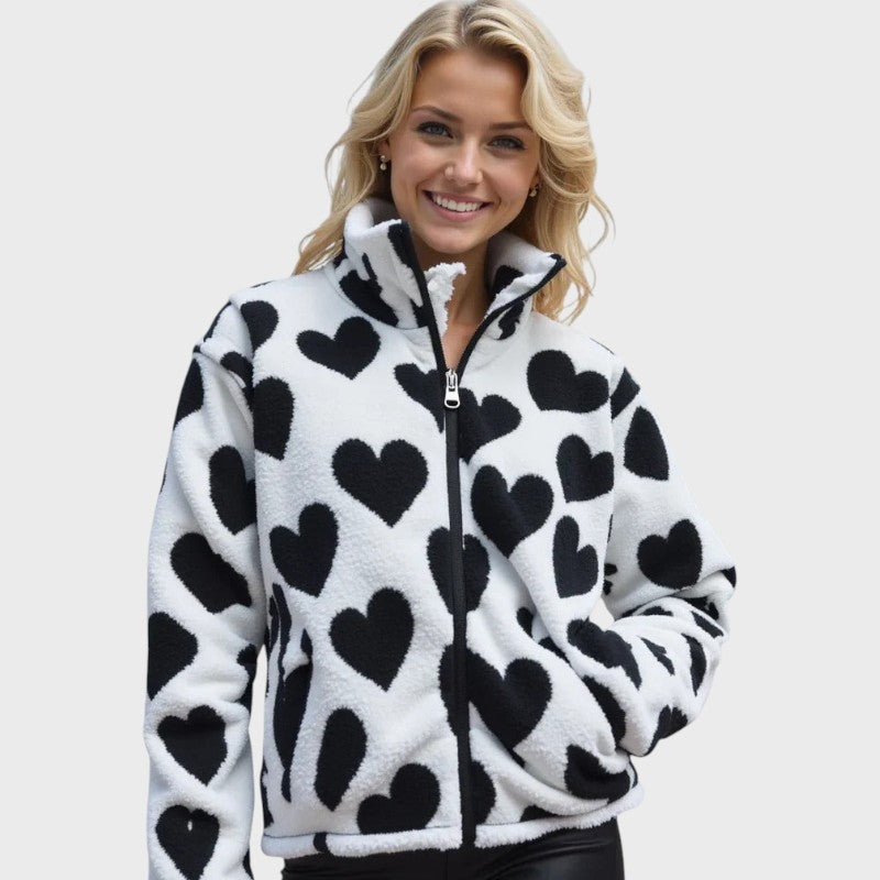 Katharina – Reversible Heart Jacket