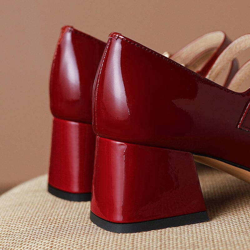Handmade Leather Mary Janes