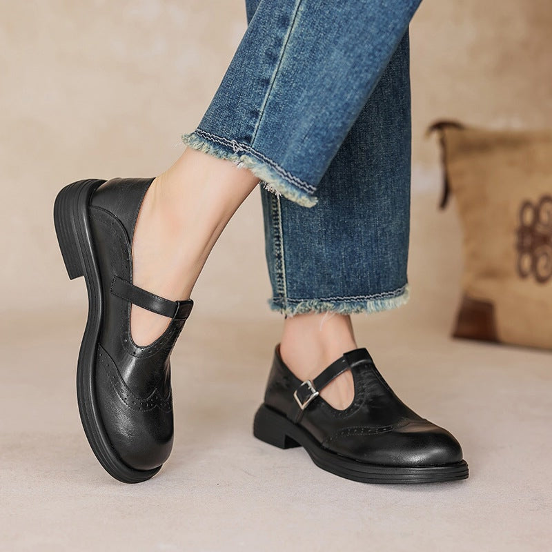 Urban Leather Mary Janes