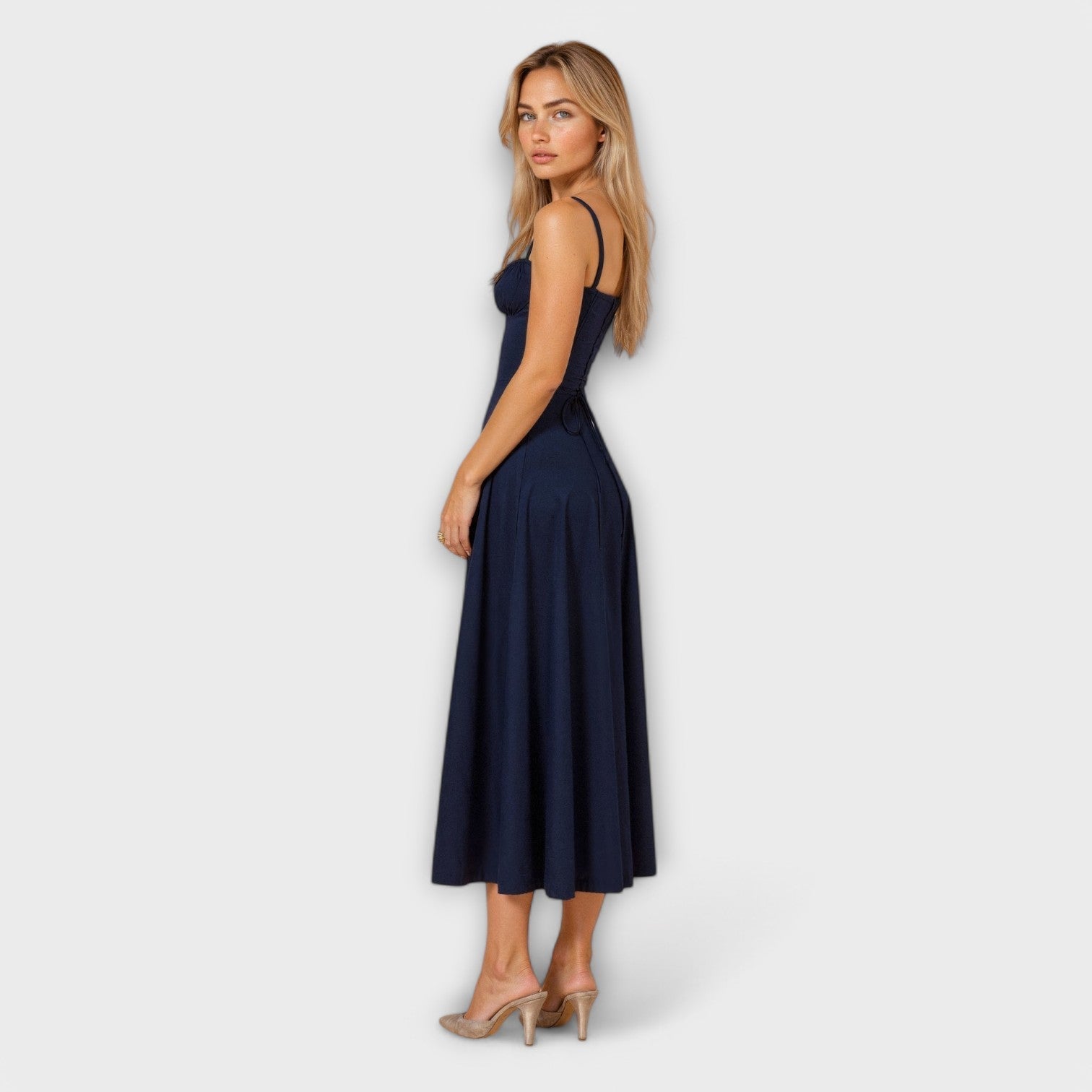 Kiana - Corset Midi Dress