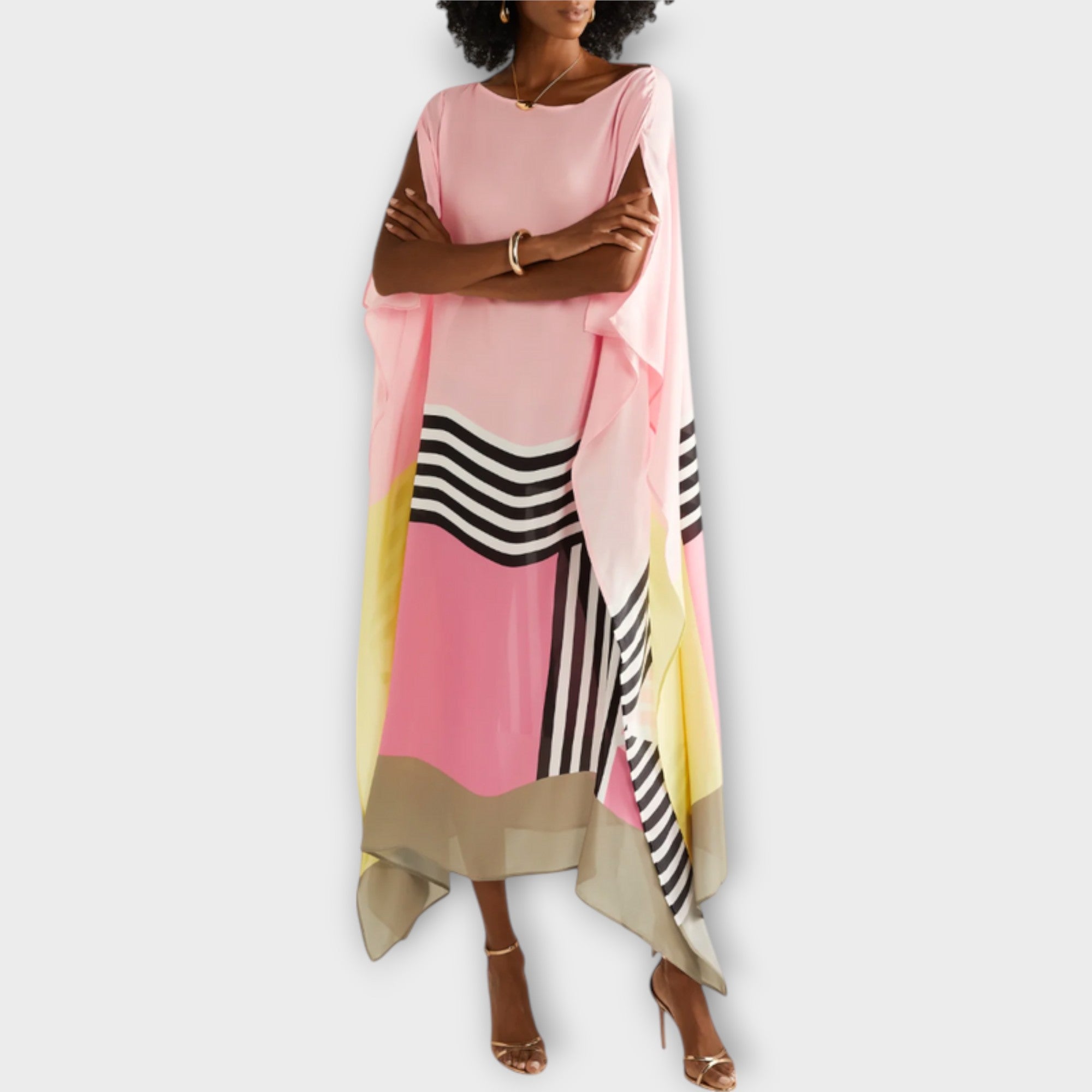 Elenora - Locker fit geometric kaftan