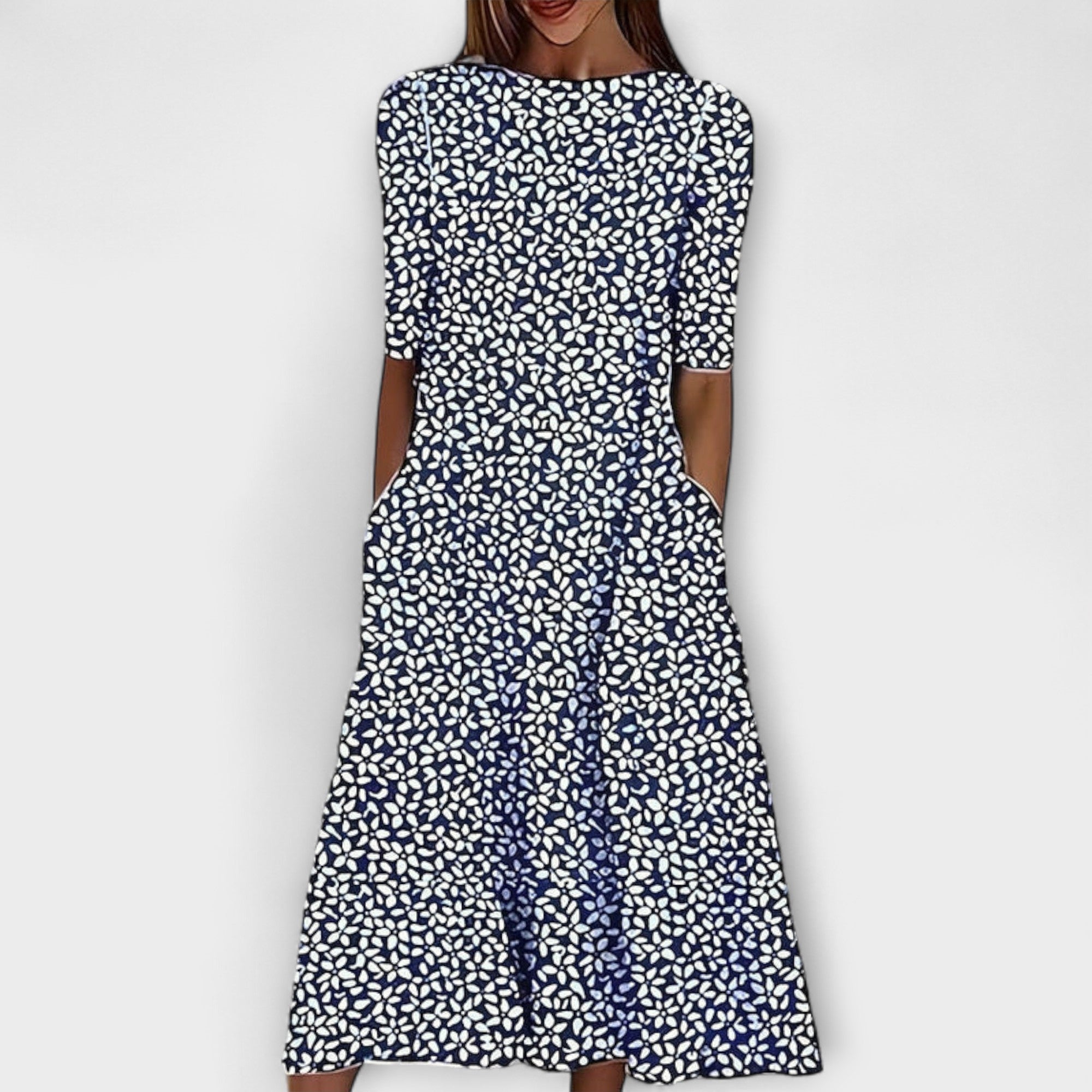 Adelina - Floral Dress Coast