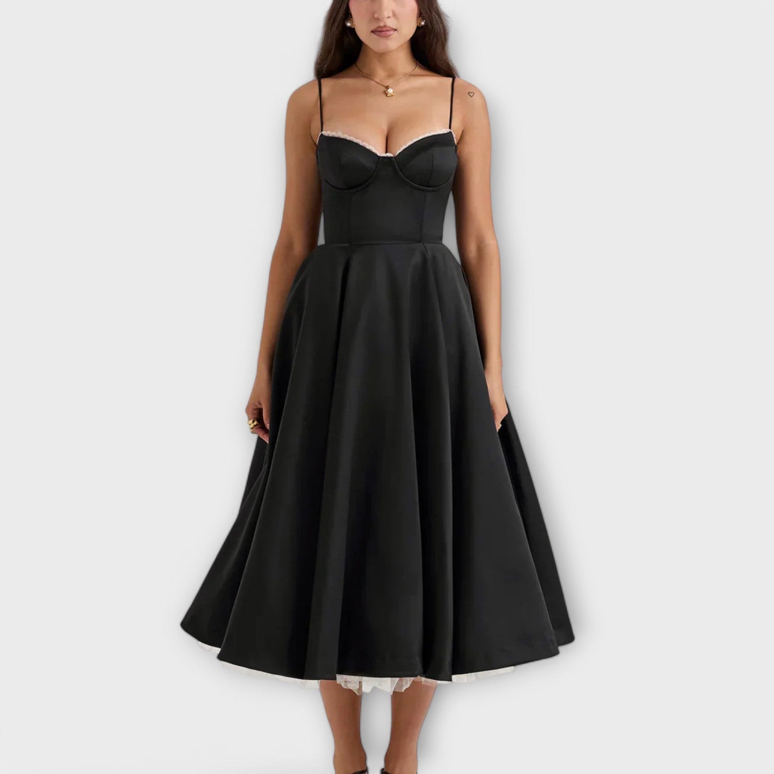 Mélie – Lightweight Summer Dress with Corset Detail