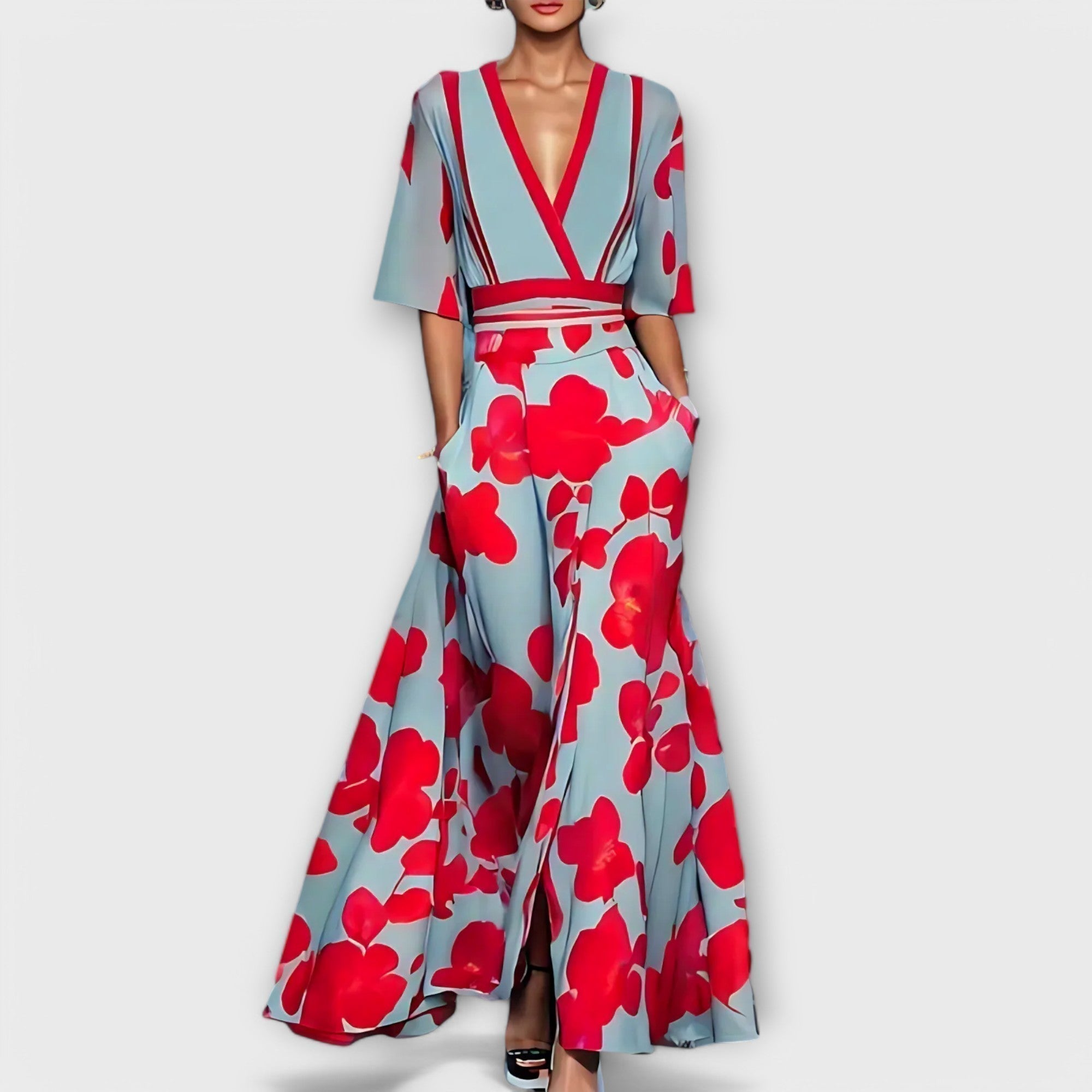 Elegant Floral Dress