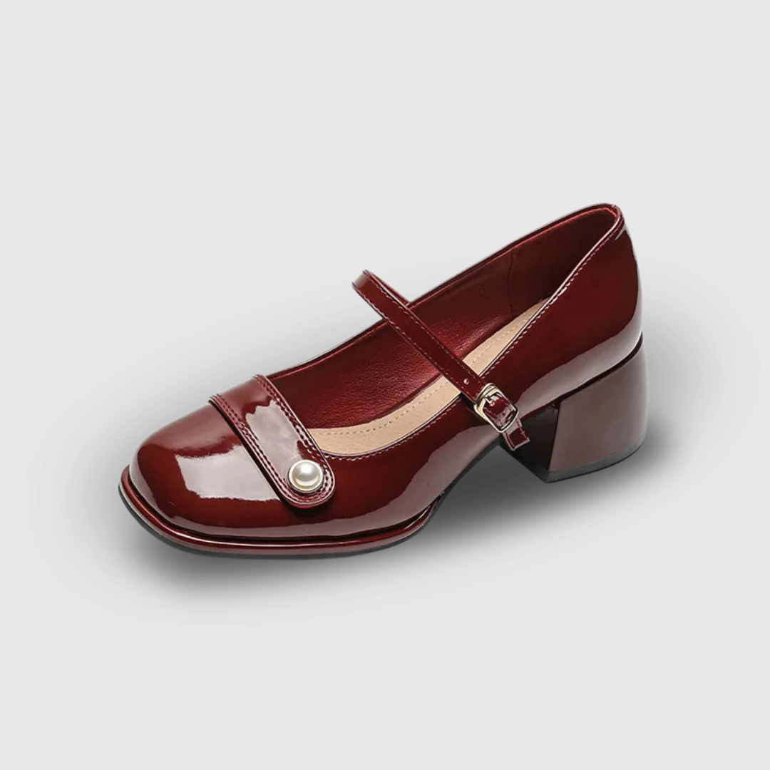 Chunky Heel Design Mary Janes