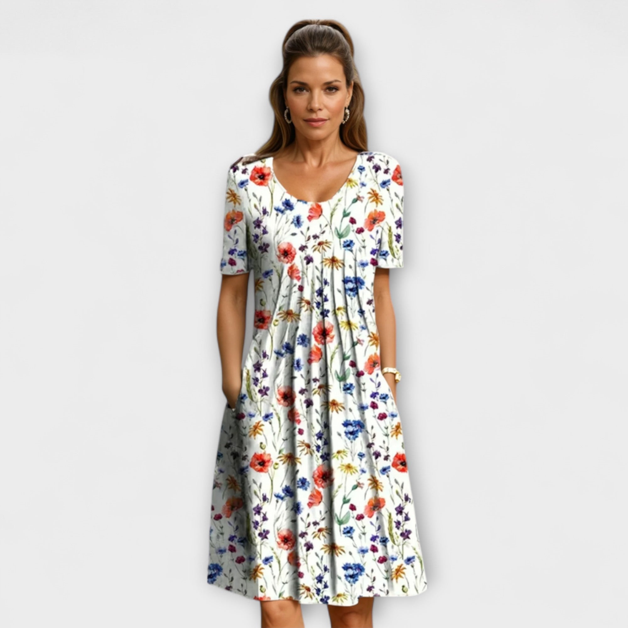 Candice - Stylish Dress with Tummy Control