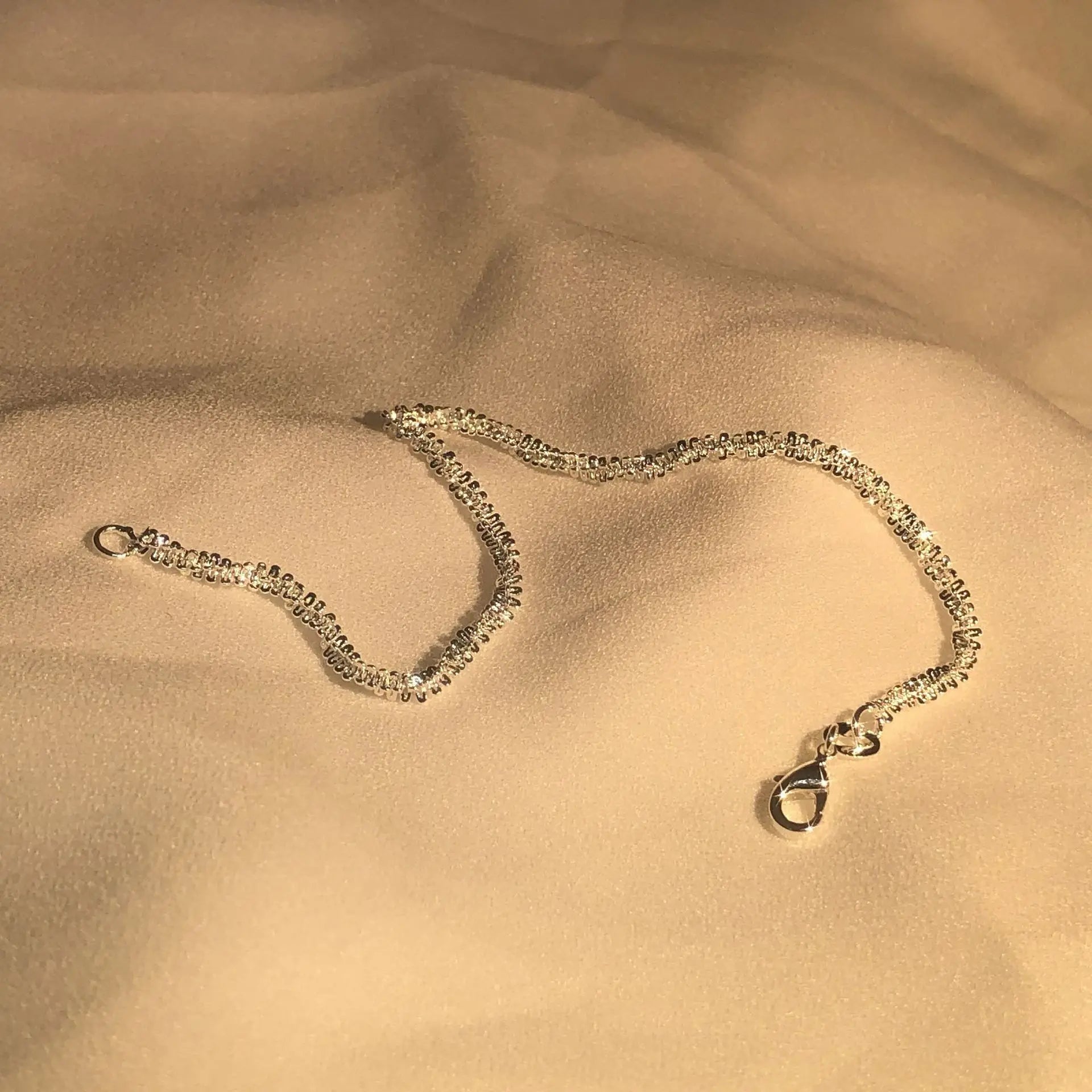 Shiny Silver Bracelet