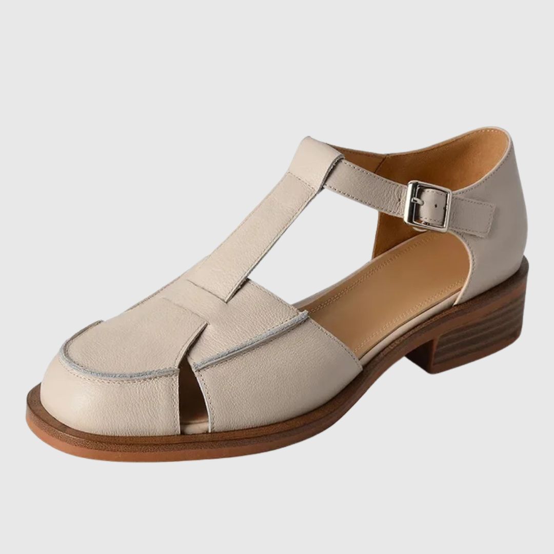 Summer Leather Mary Janes
