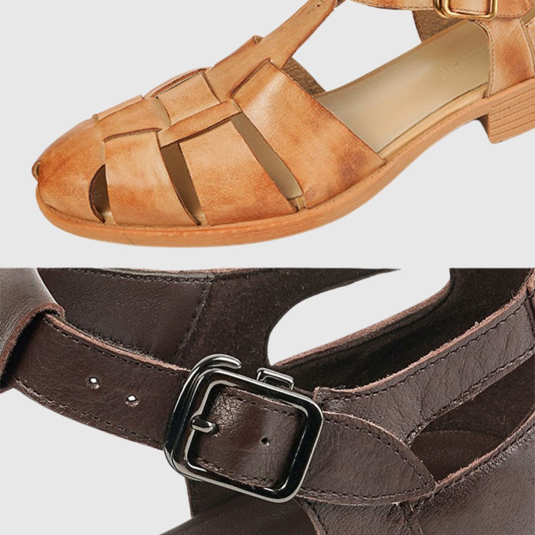 Retro Buckle Shoes