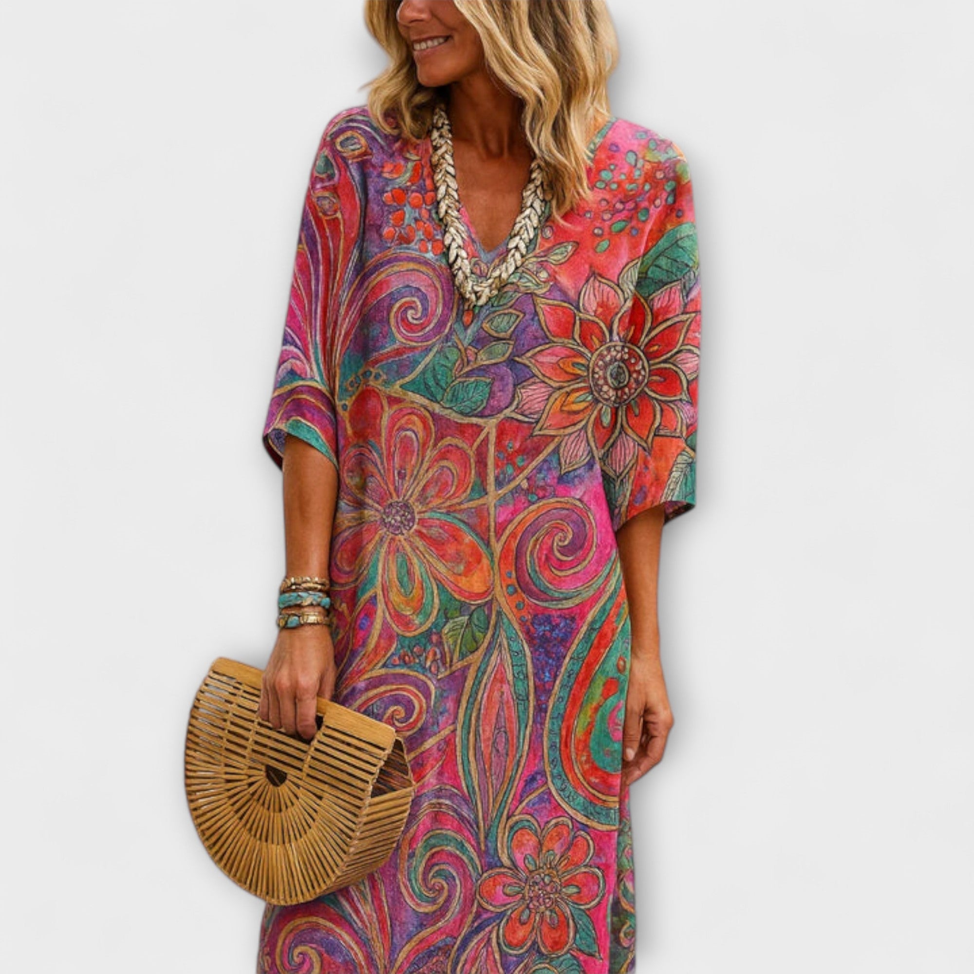 Aureline – Long Floral Dress