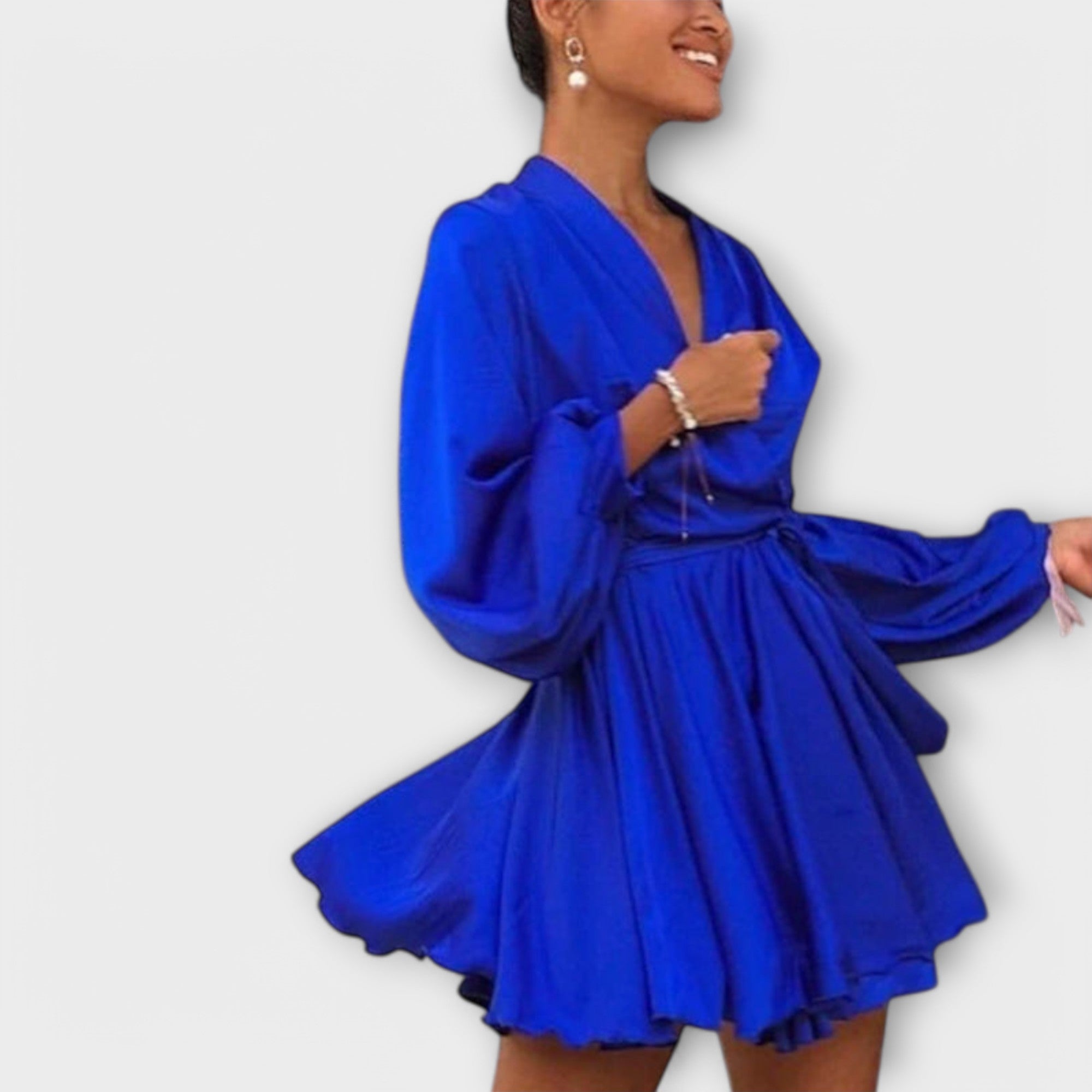 Sascha - Elegant Satin Dress