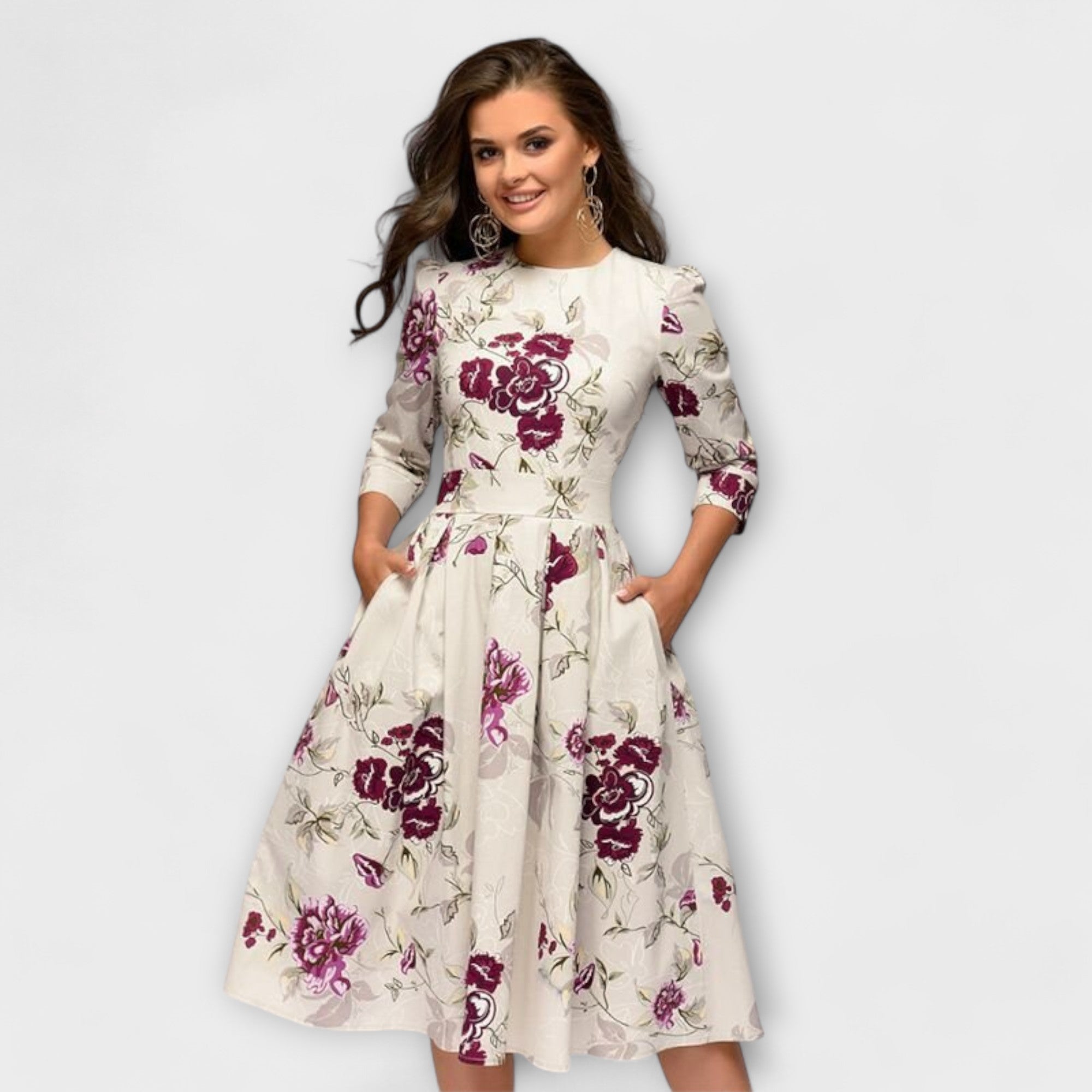 Elegant Knee-Length Dress