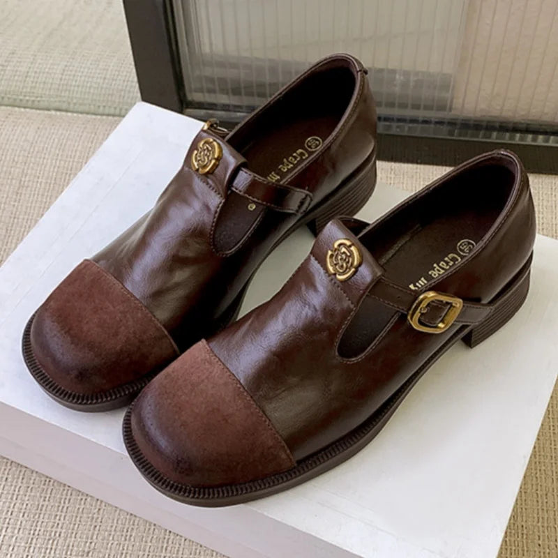 Leather Comfy Shoes